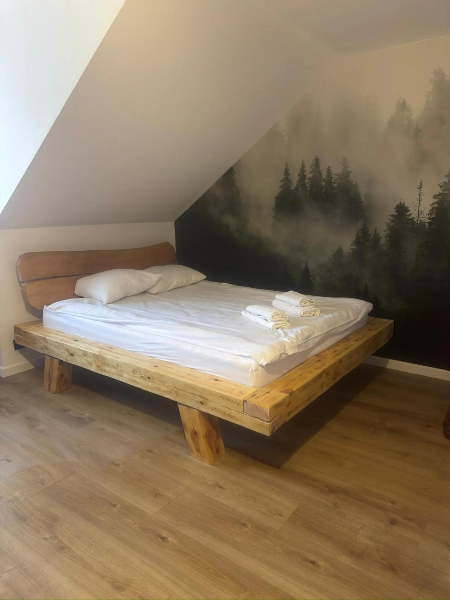 Bed in Zajazd Gajówka