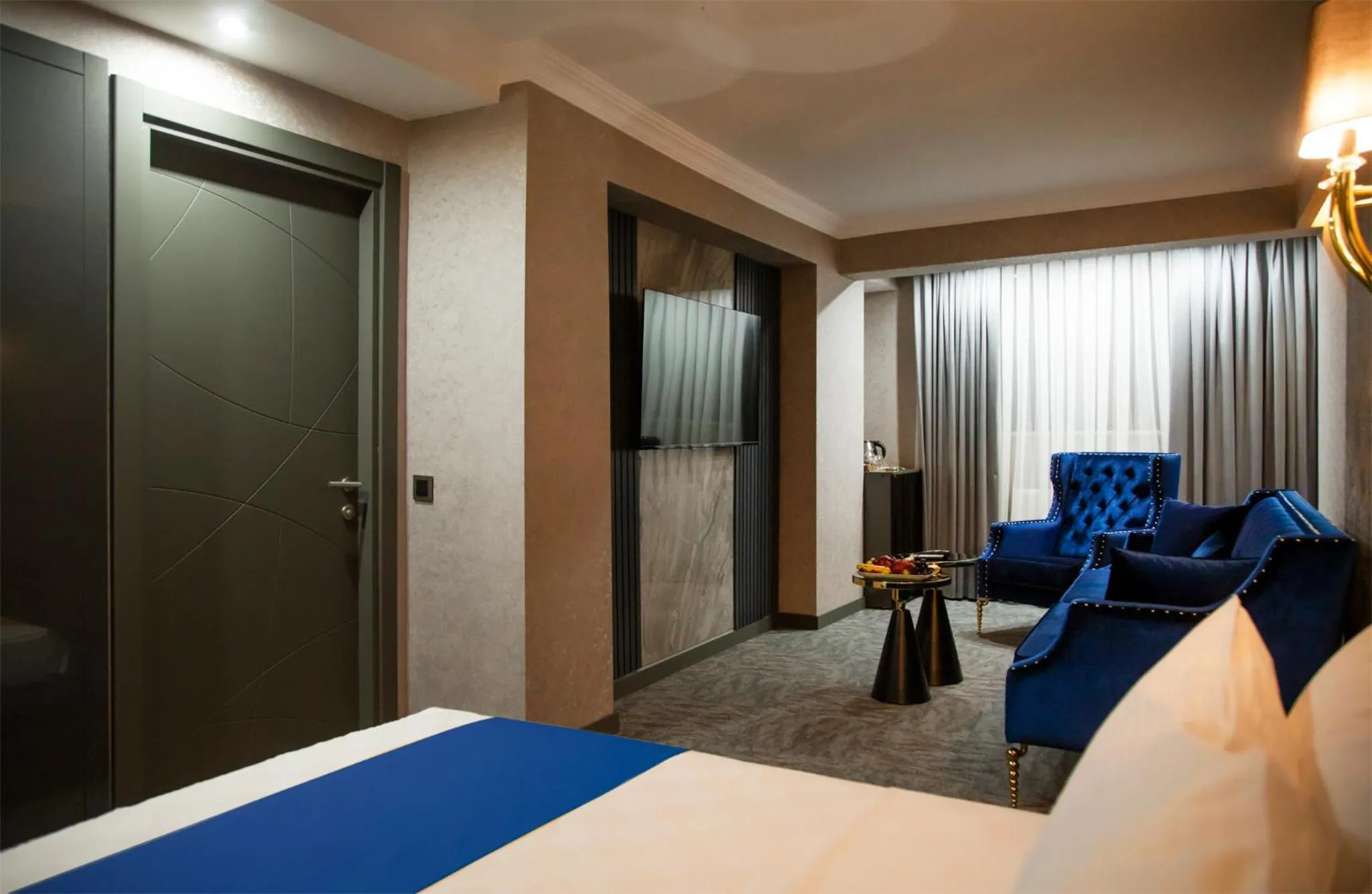 Seating area, Bed in Grand Gedikpasha Hotel