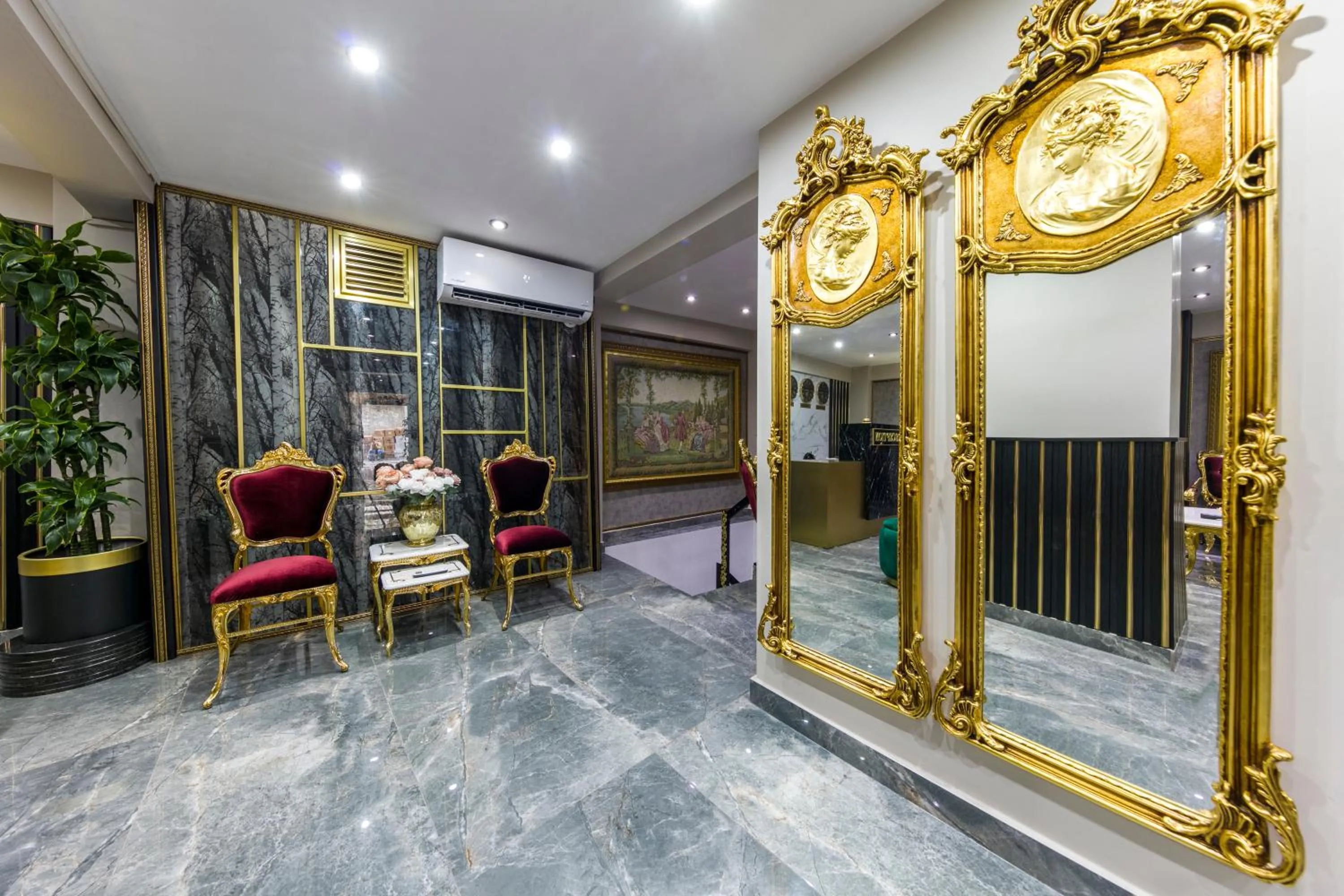 Seating area in Grand Gedikpasha Hotel