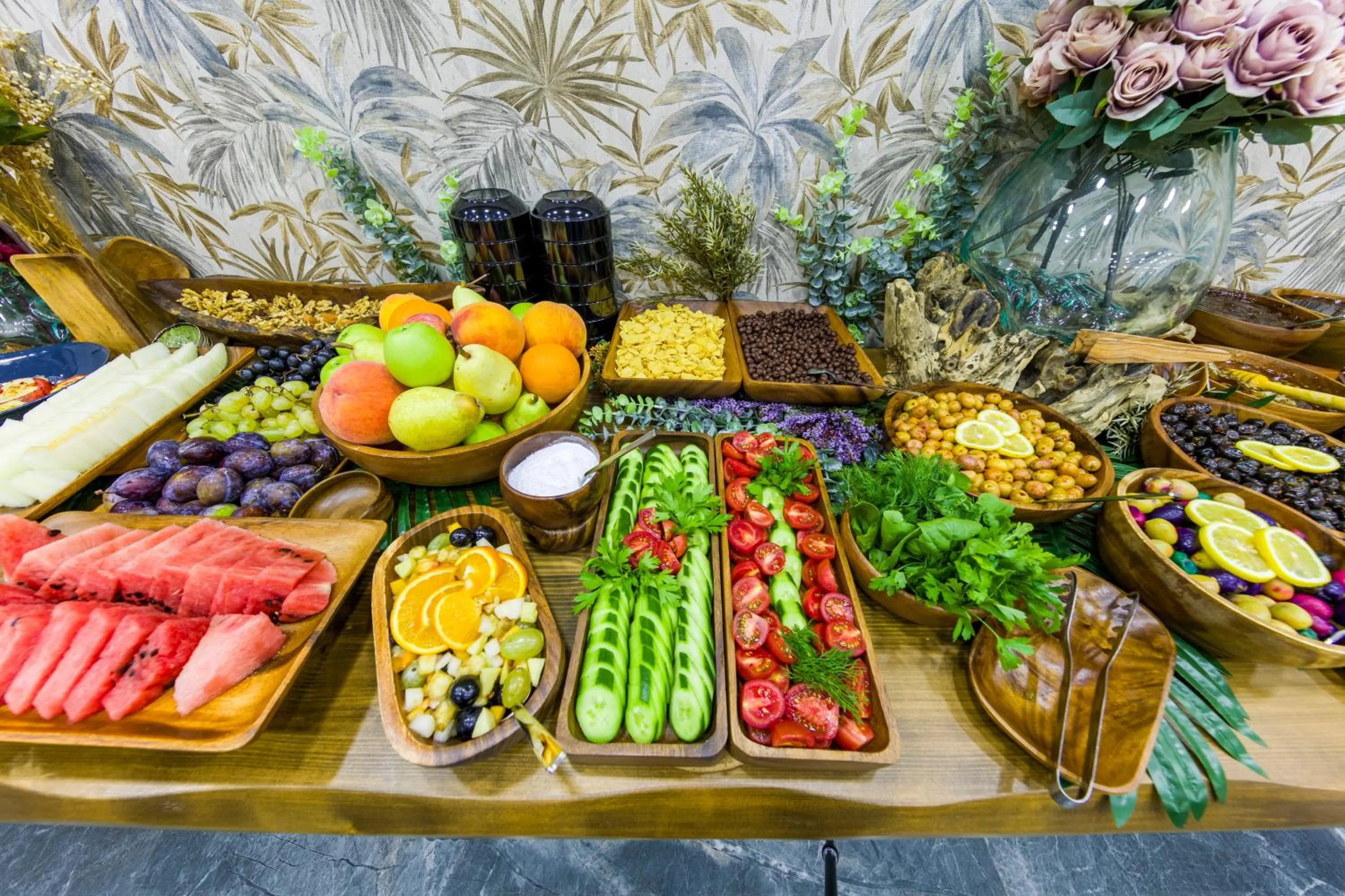 Buffet breakfast in Grand Gedikpasha Hotel