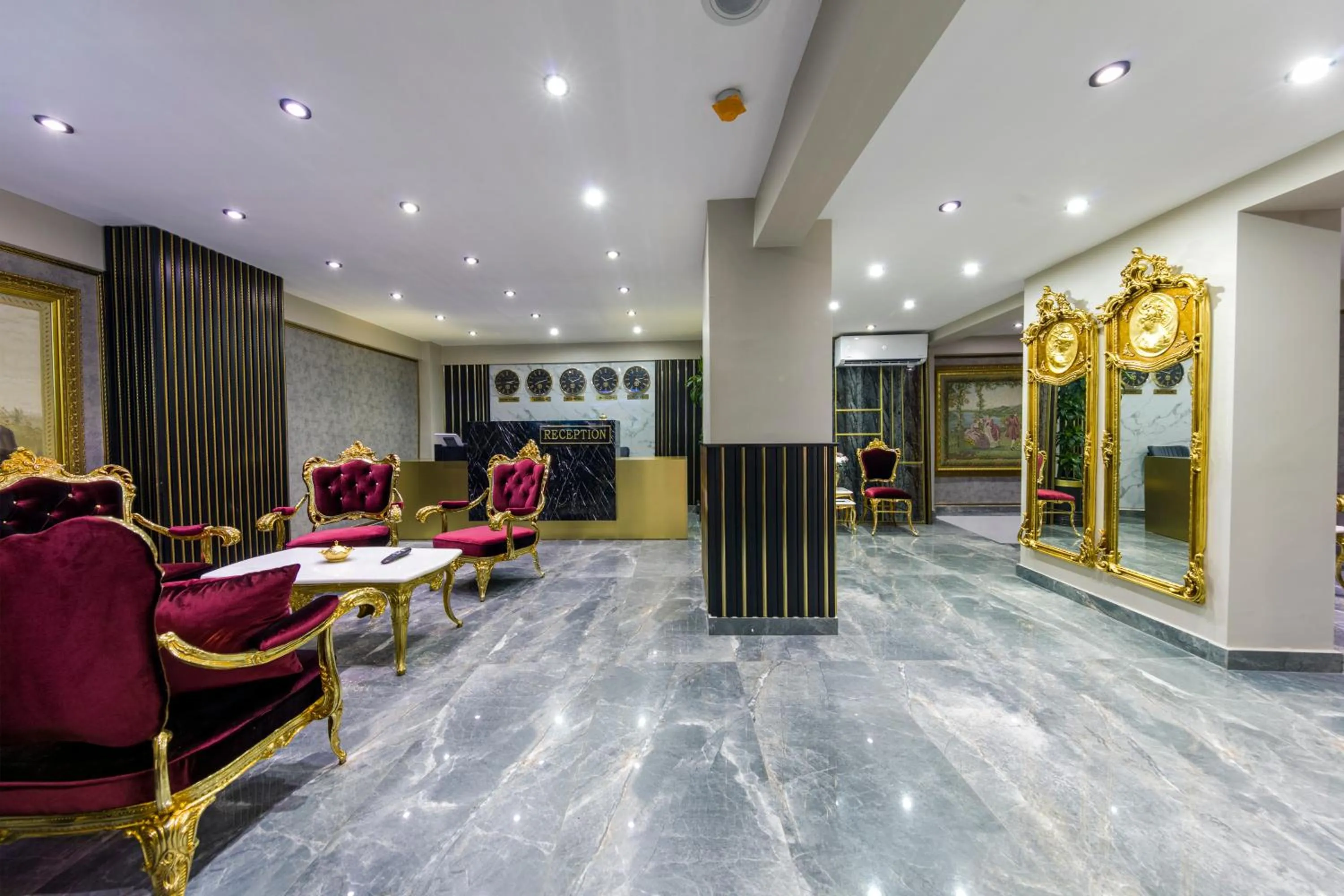 Seating area in Grand Gedikpasha Hotel