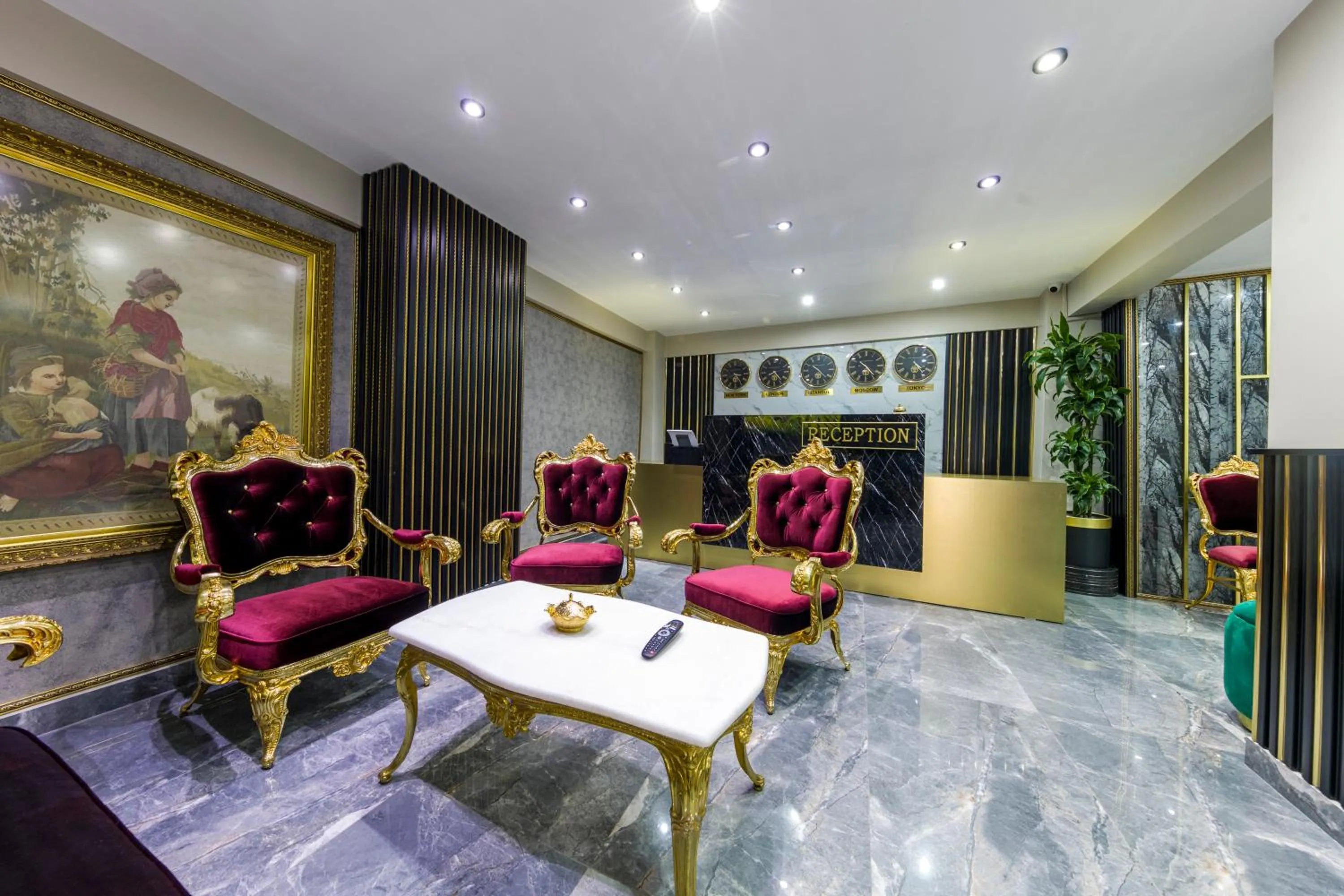 Seating area in Grand Gedikpasha Hotel