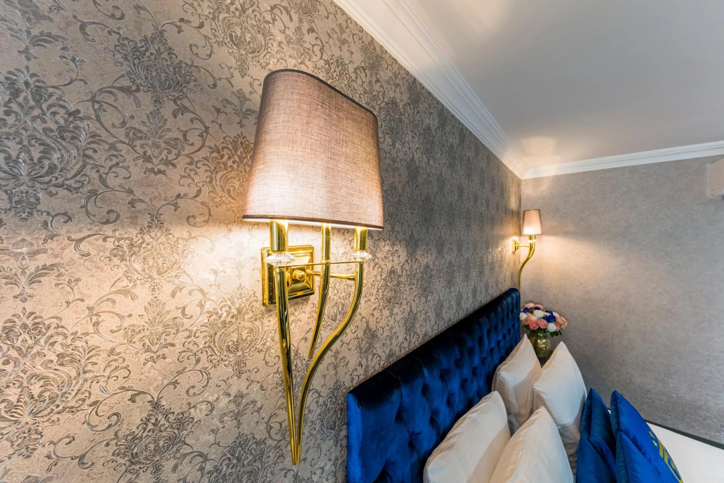 Decorative detail, Bed in Grand Gedikpasha Hotel