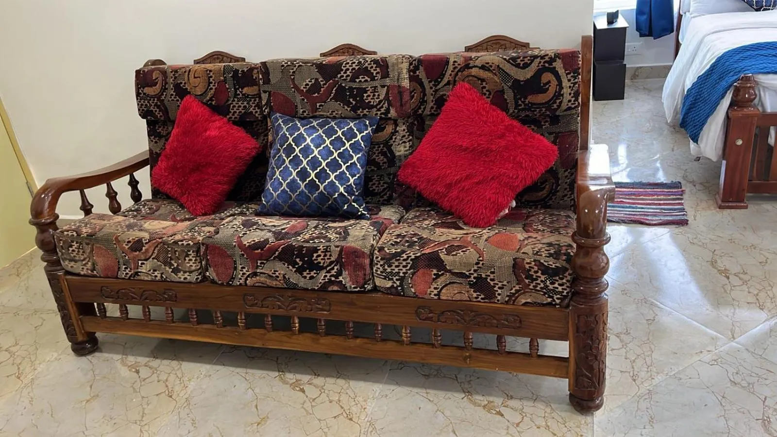 Seating area in Chan Beach Resort & Hotel