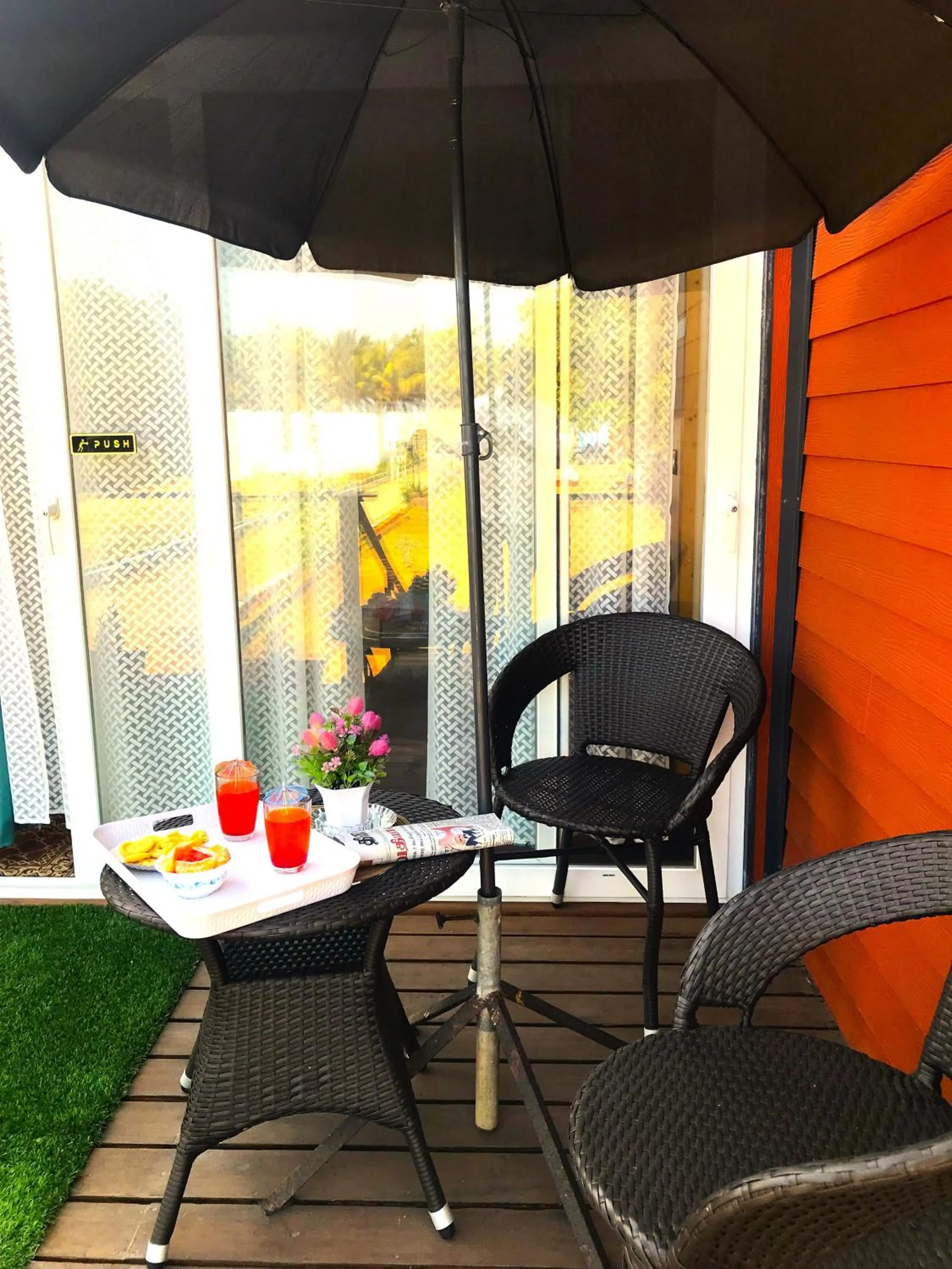 Balcony/Terrace in Chan Beach Resort & Hotel