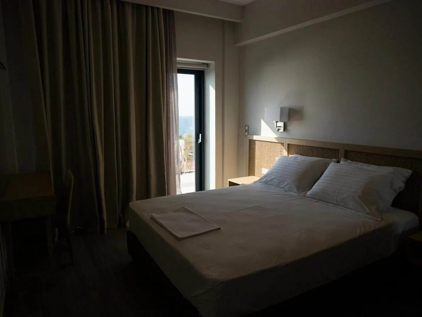 Bed in Elegant Beach Hotel