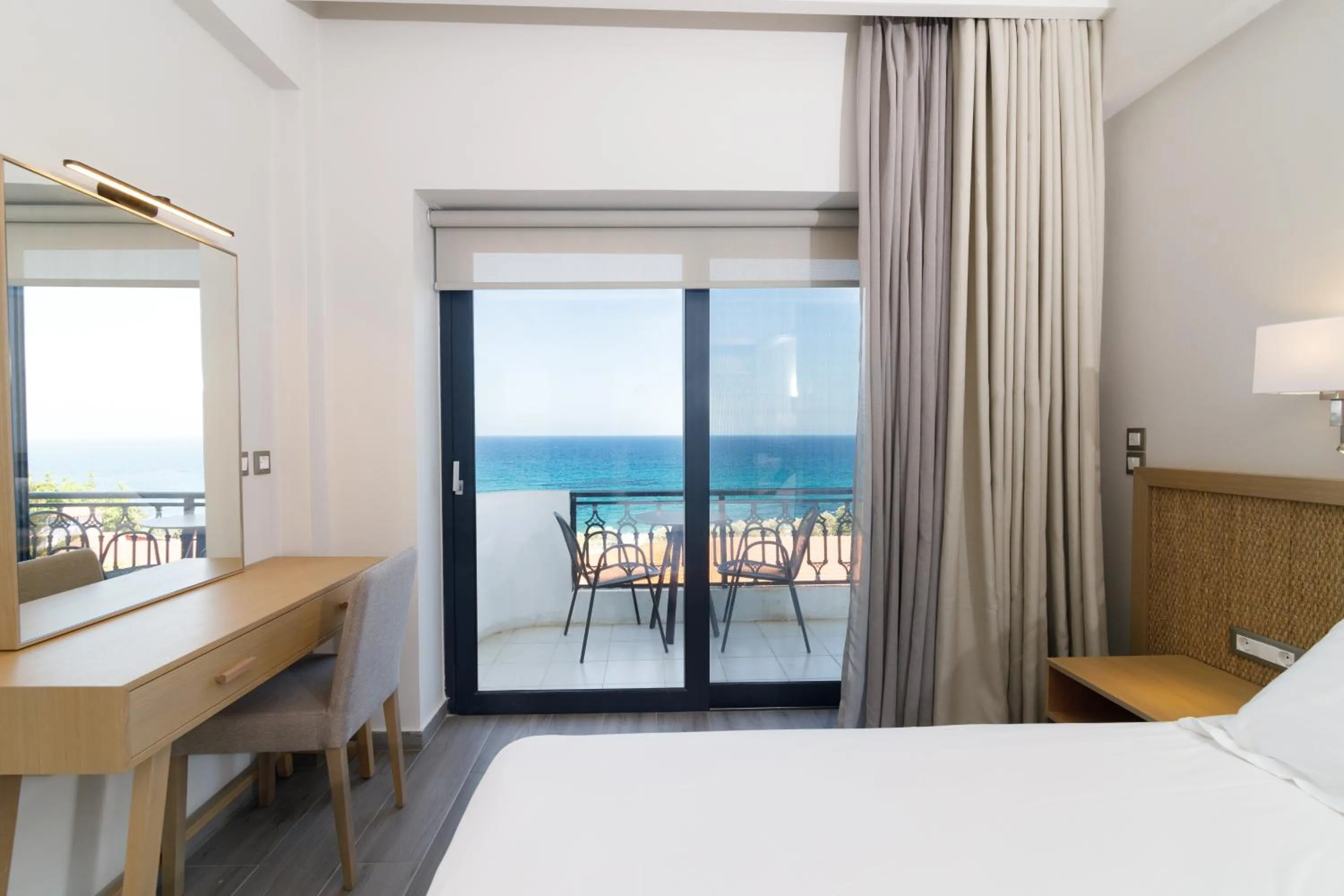 Bed in Elegant Beach Hotel