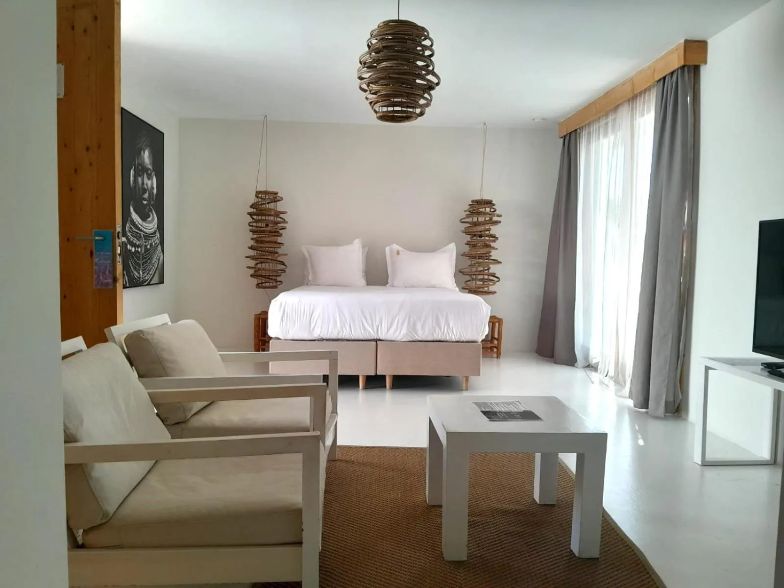 Bed in Mansa Marina Hotel