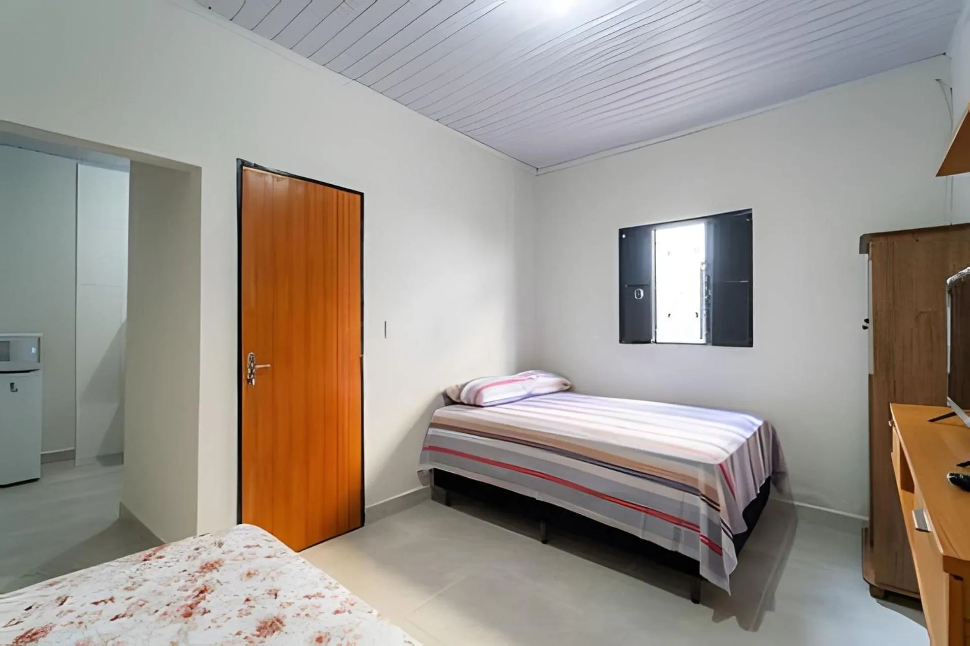 Bedroom, Bed in Apartamentos 1Qto, Cozinha Completa, até 4 hospedes Jr Catito