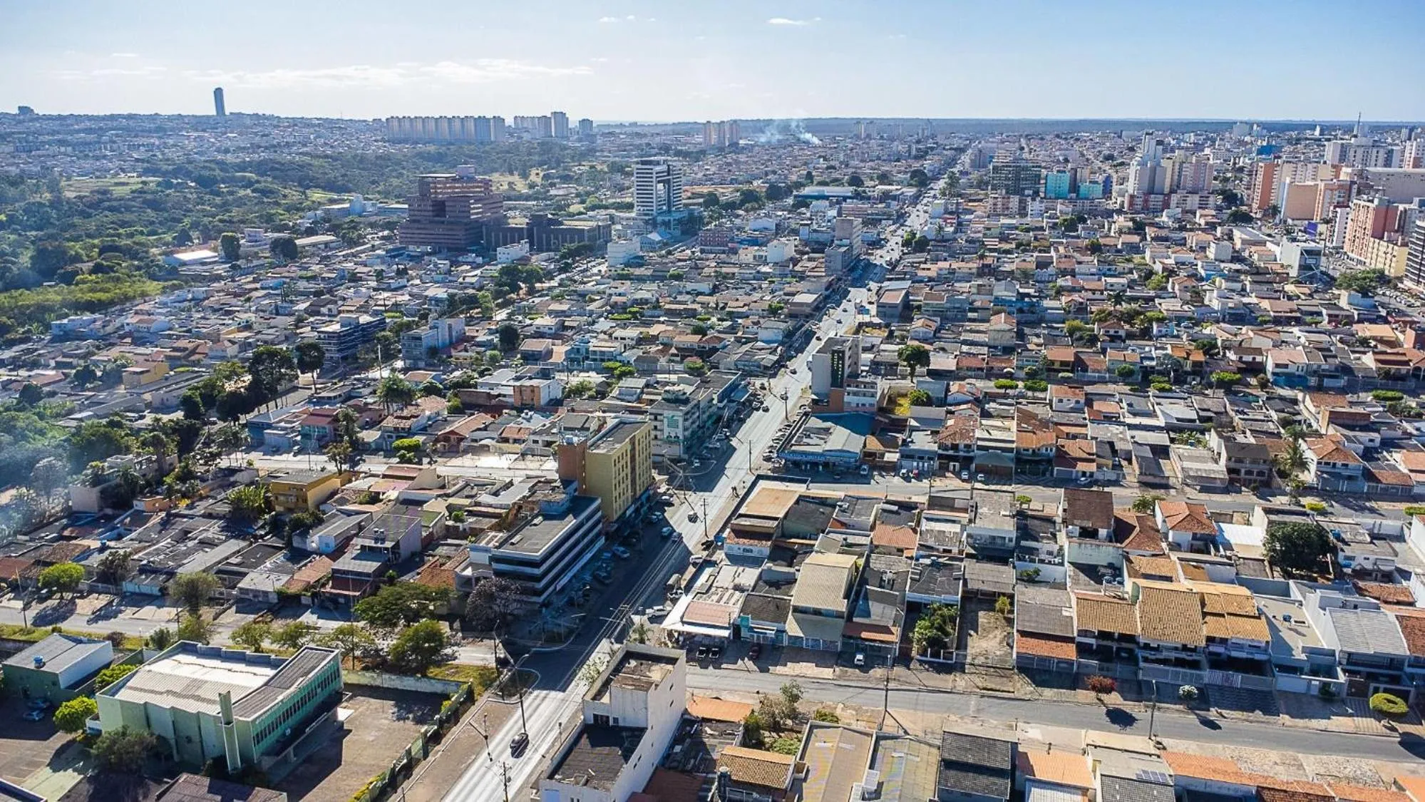 Bird's eye view in Apartamentos 1Qto, Cozinha Completa, até 4 hospedes Jr Catito
