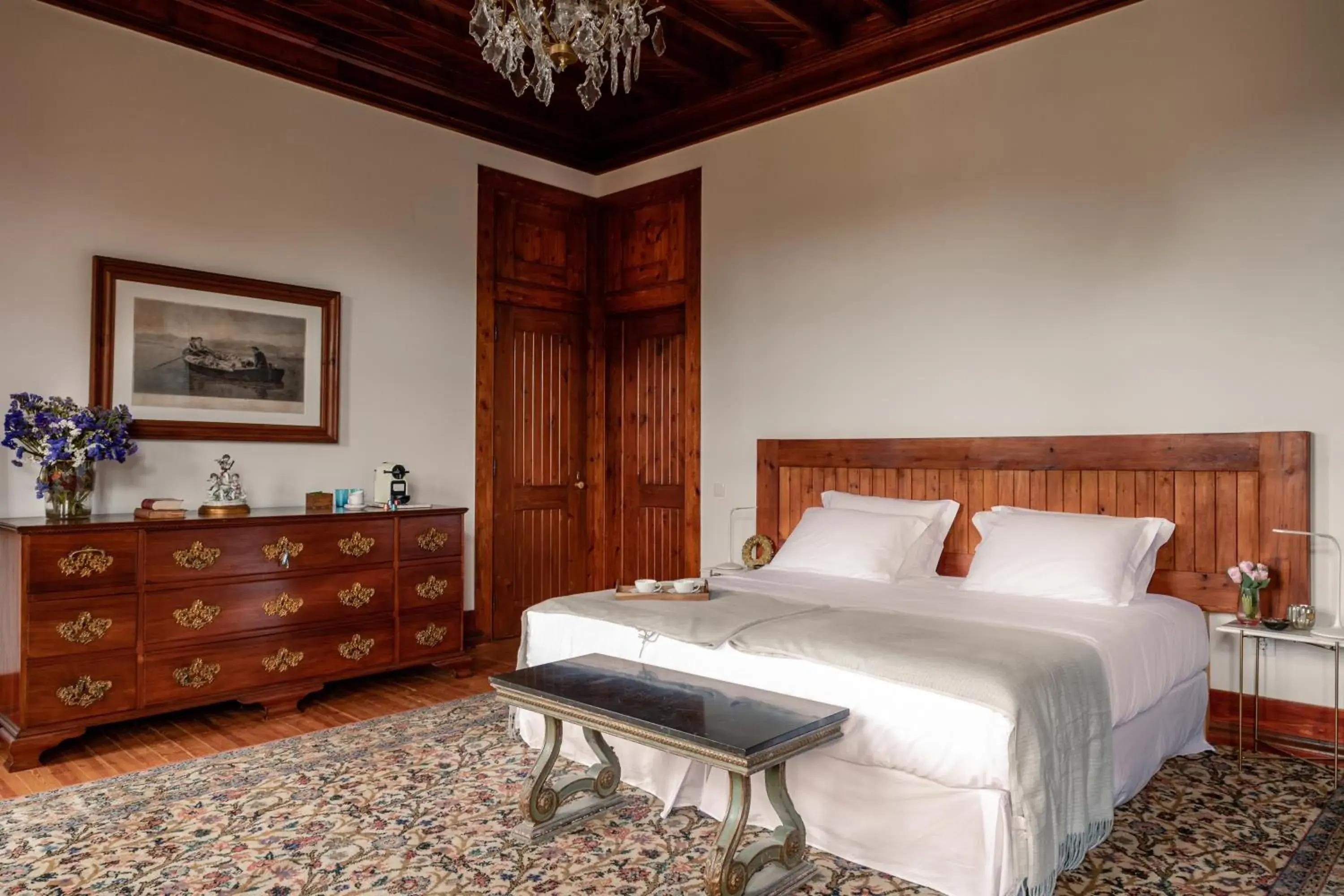 Bedroom, Bed in Chalet Ficalho Bedroom, Bed in Chalet Ficalho