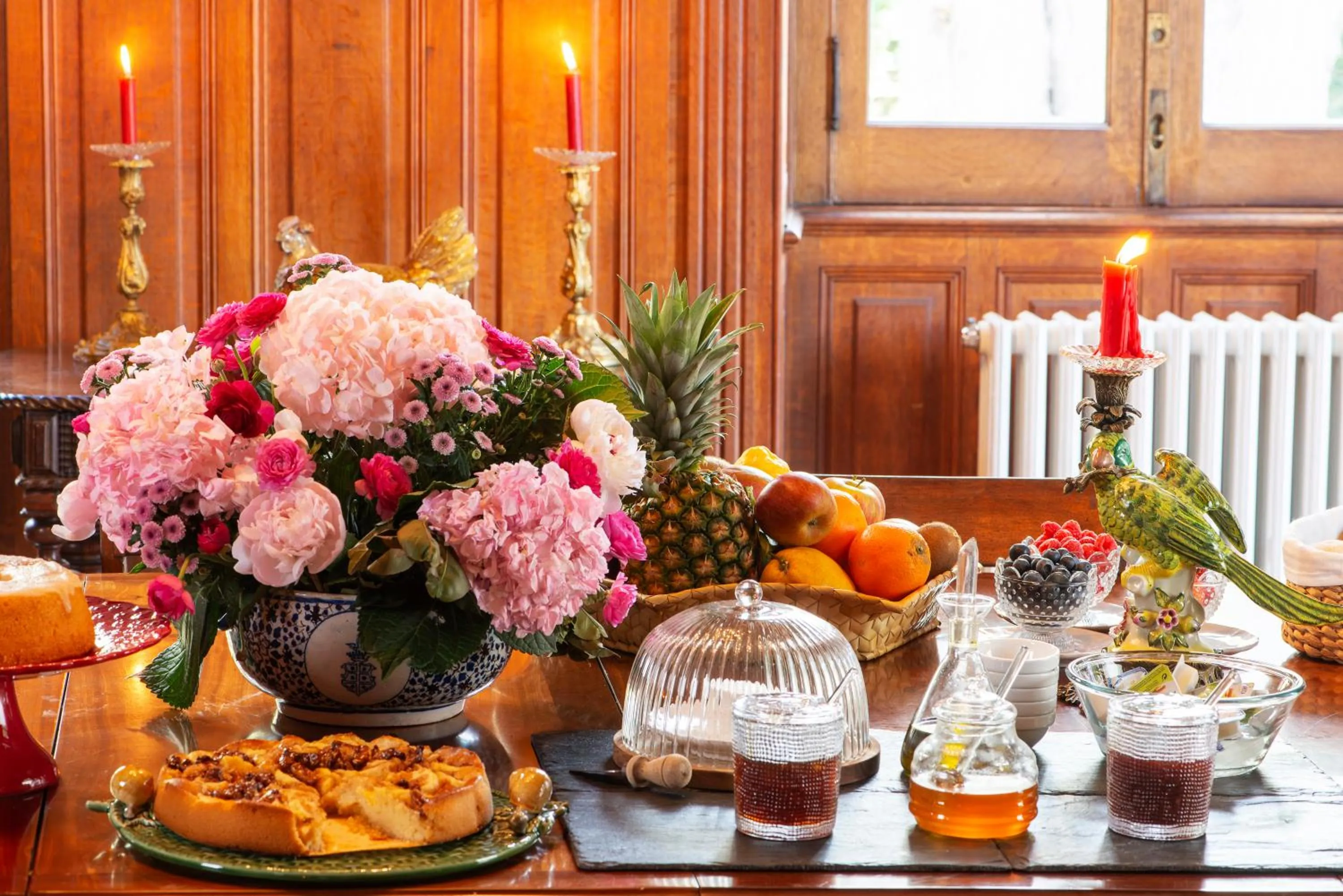 Food and drinks in Chalet Ficalho