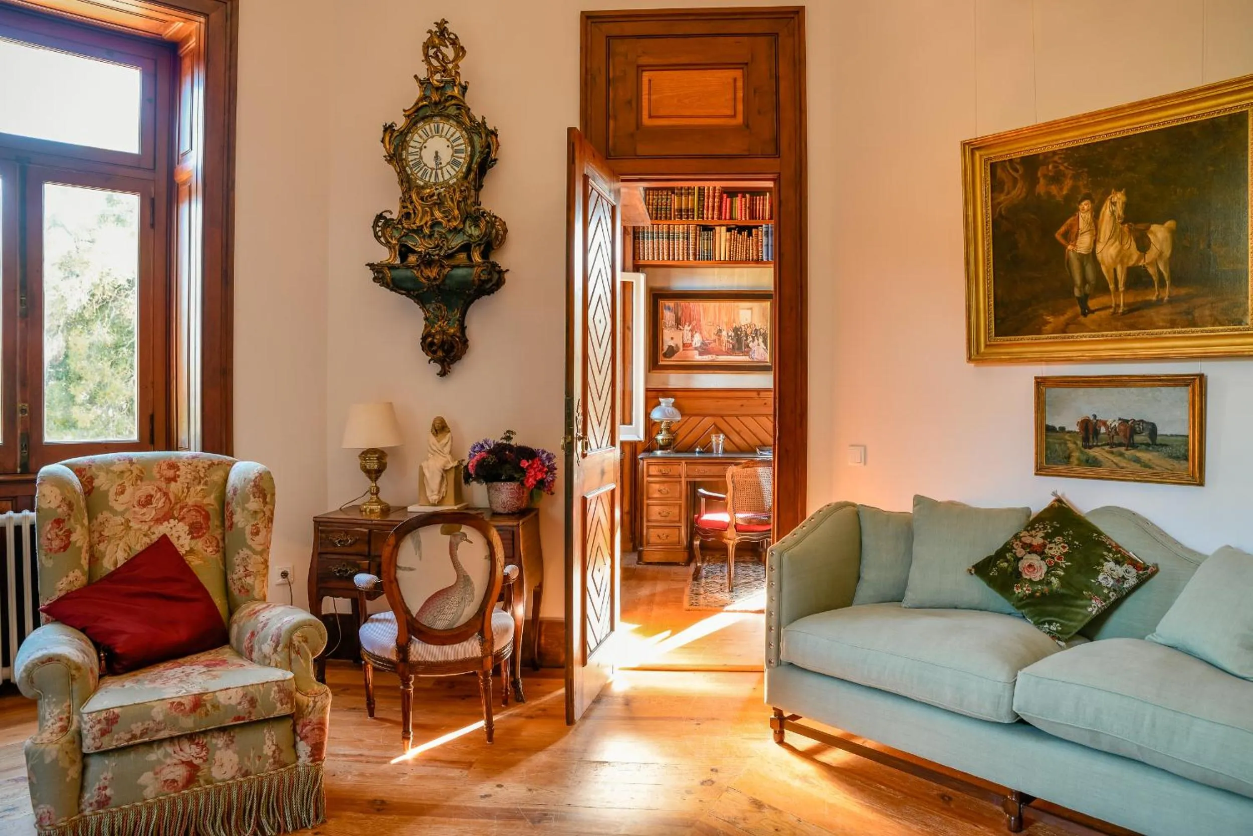 Living room in Chalet Ficalho