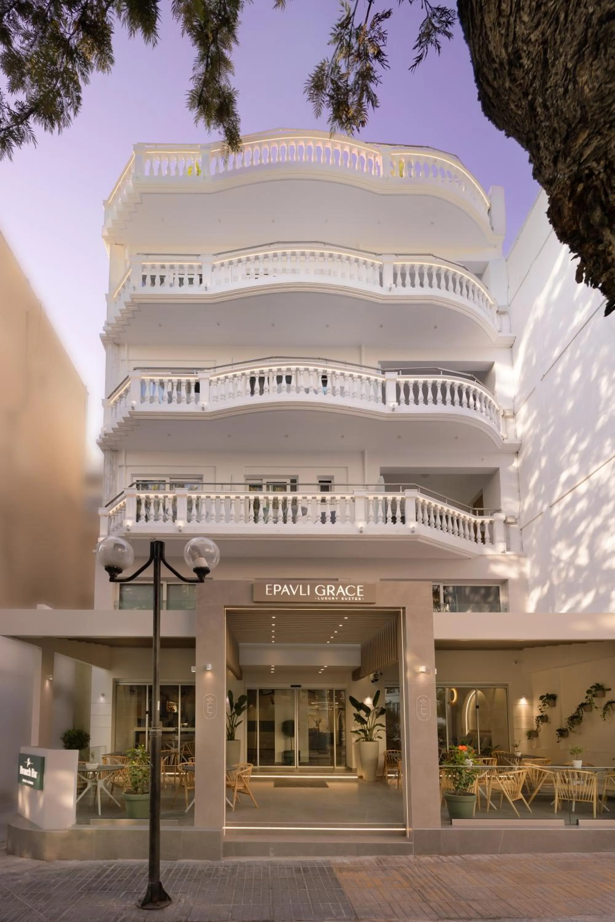 Balcony/Terrace in Epavli Grace Hotel