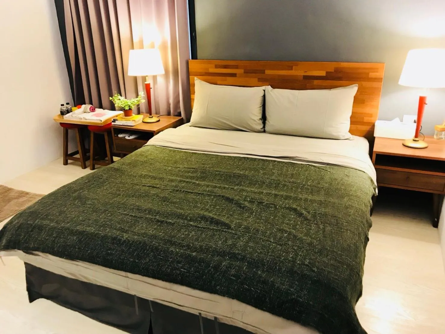 Decorative detail, Bed in Kenting Cozy B&B