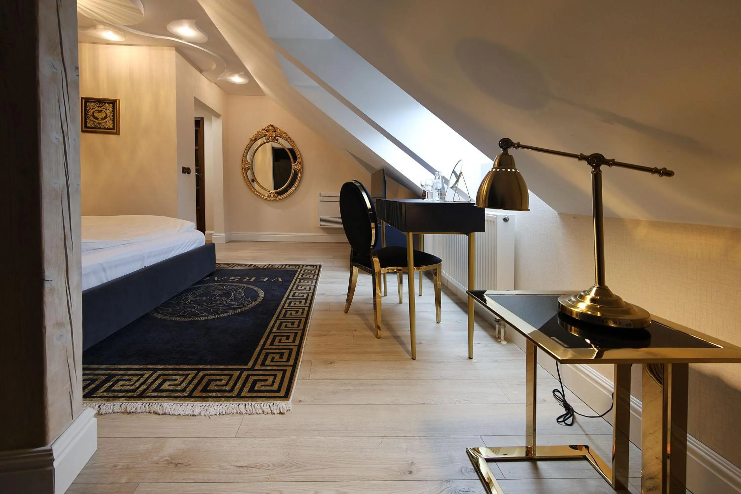 Bed in Hotel Jarosław