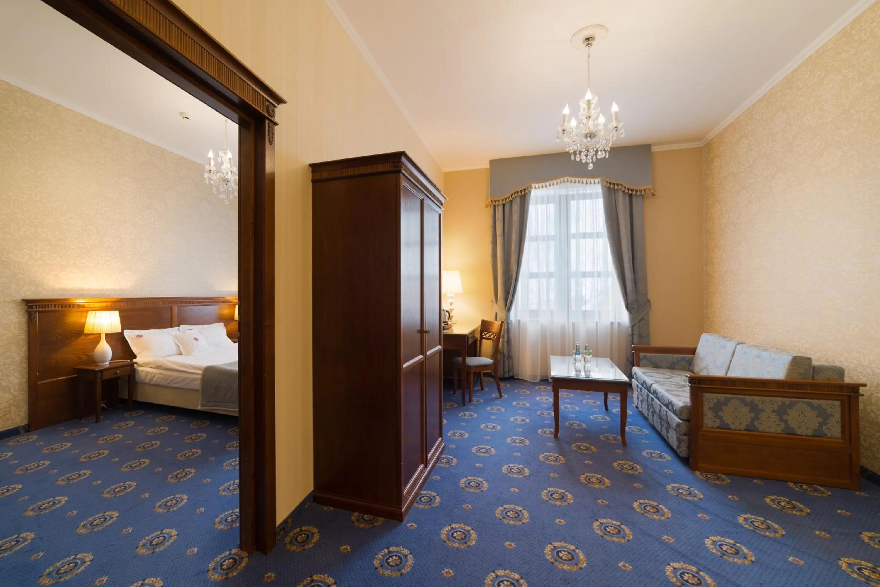 Photo of the whole room, Bed in Hotel Jarosław