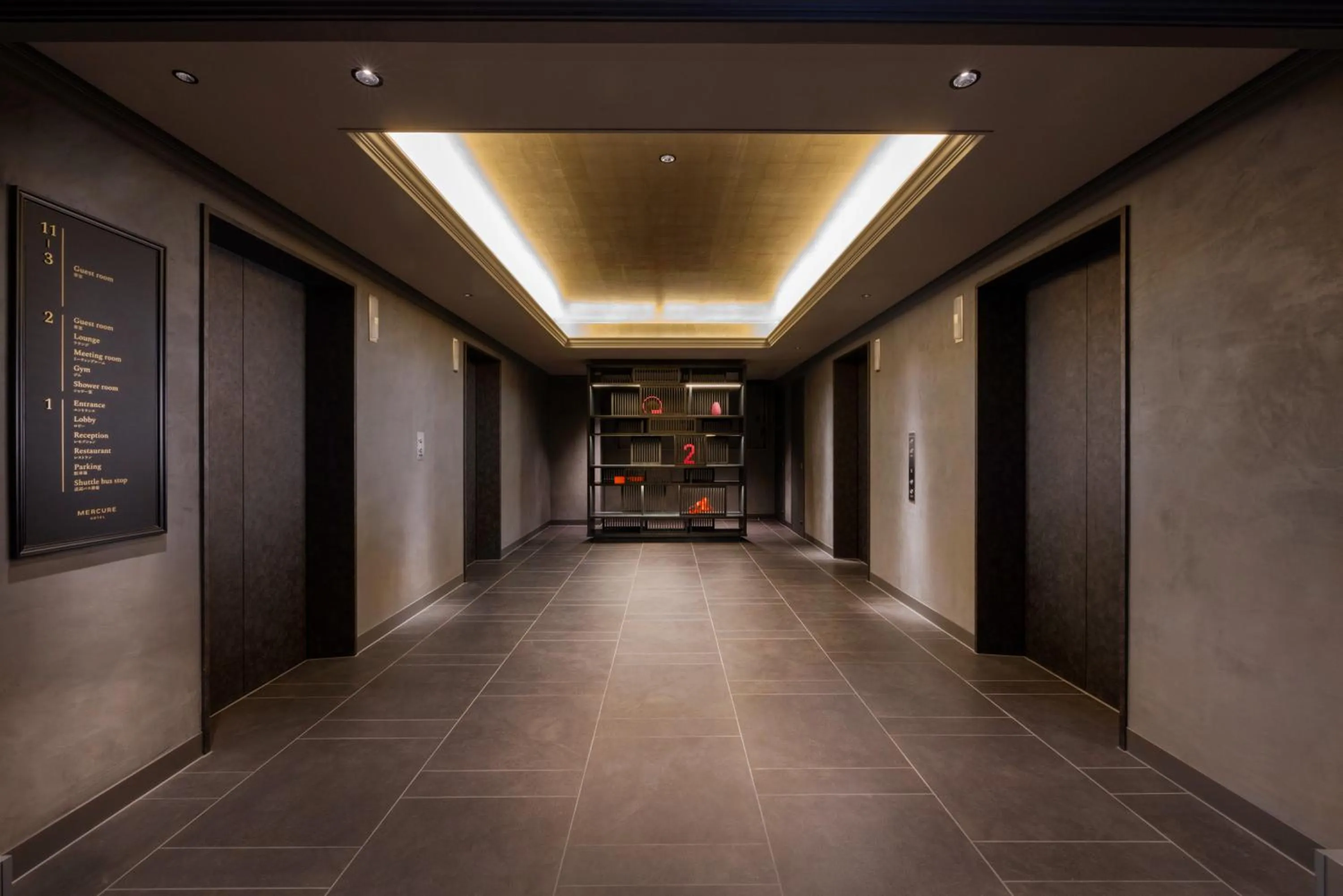 elevator in Mercure Tokyo Haneda Airport