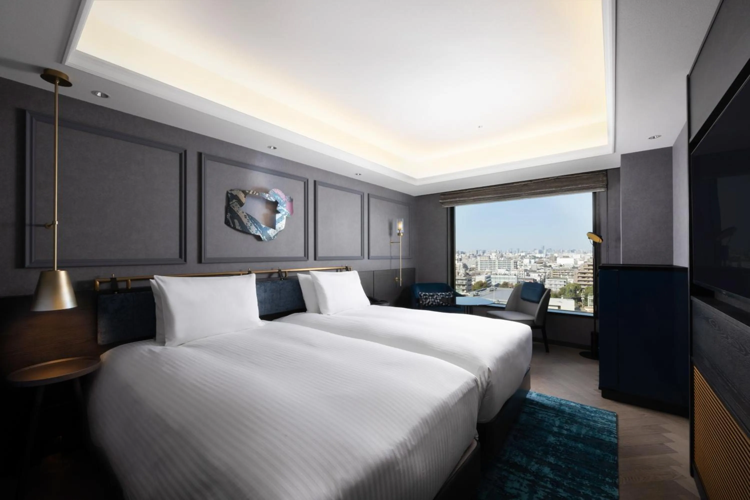 Bed in Mercure Tokyo Haneda Airport