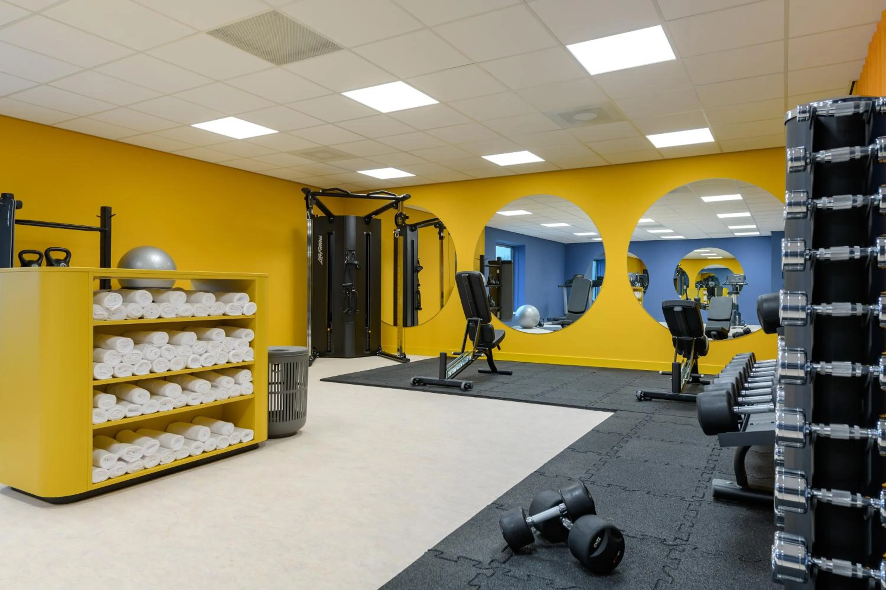 Fitness centre/facilities in ibis Styles Rotterdam Ahoy