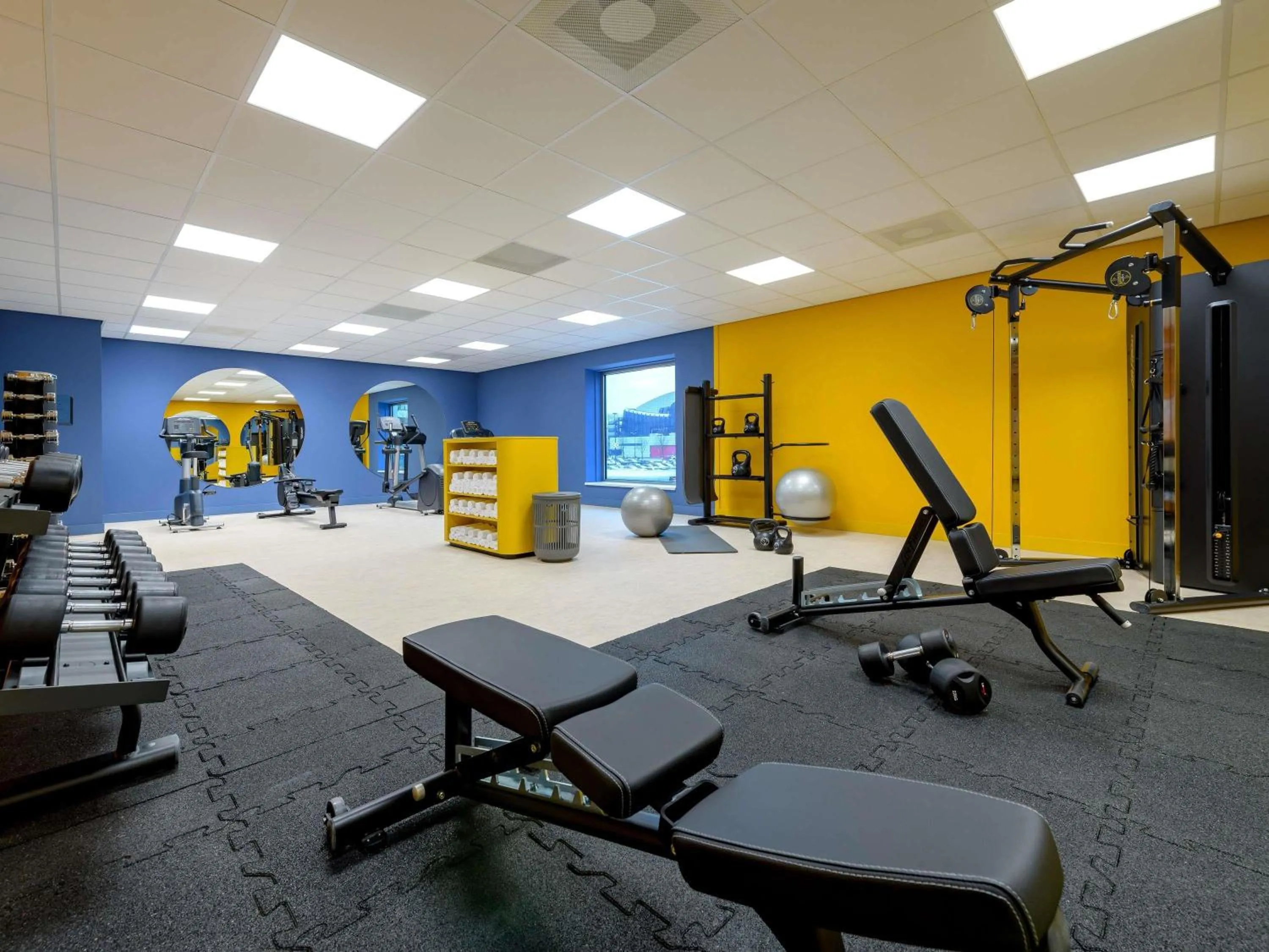 Fitness centre/facilities in ibis Styles Rotterdam Ahoy