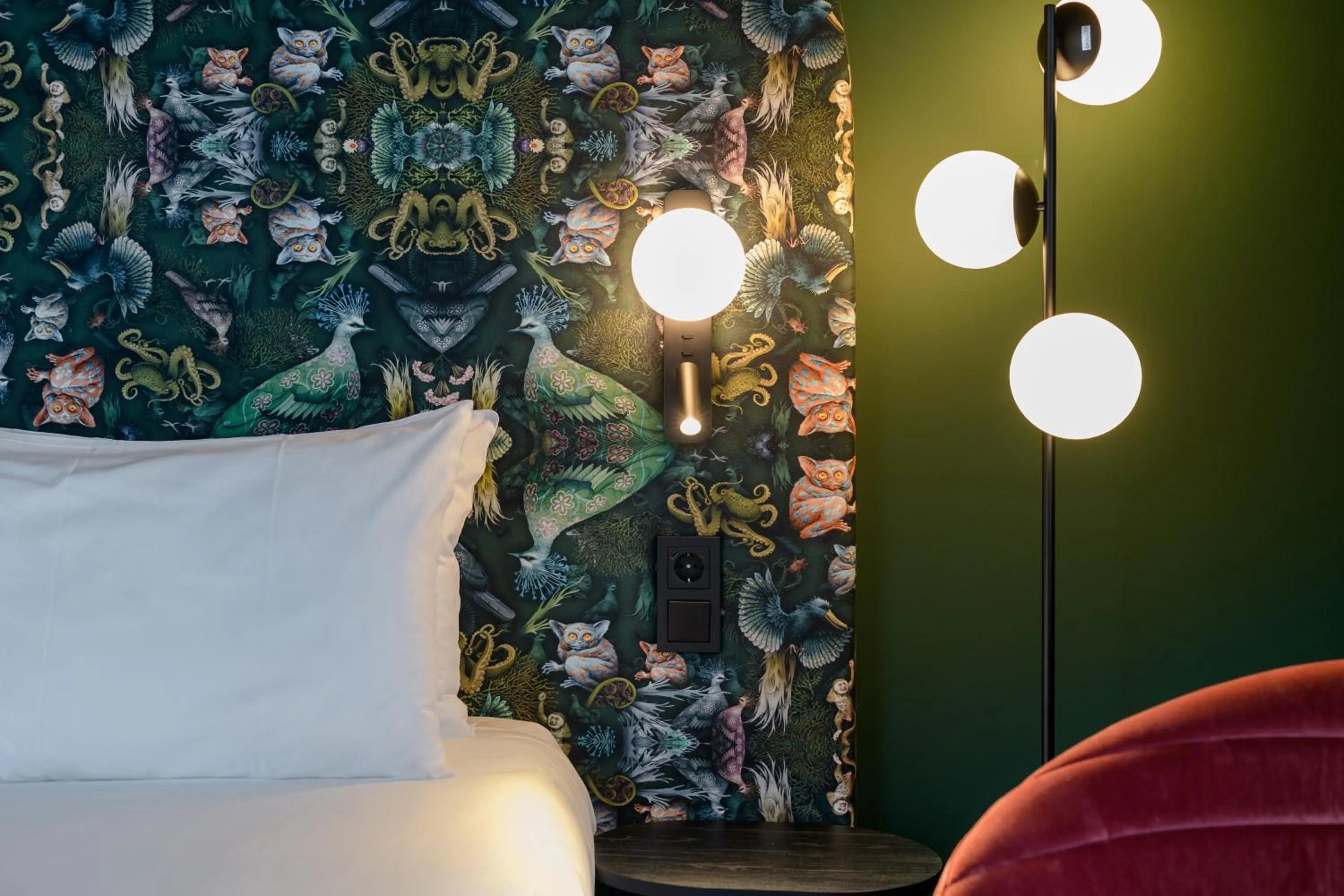 Bed in ibis Styles Rotterdam Ahoy