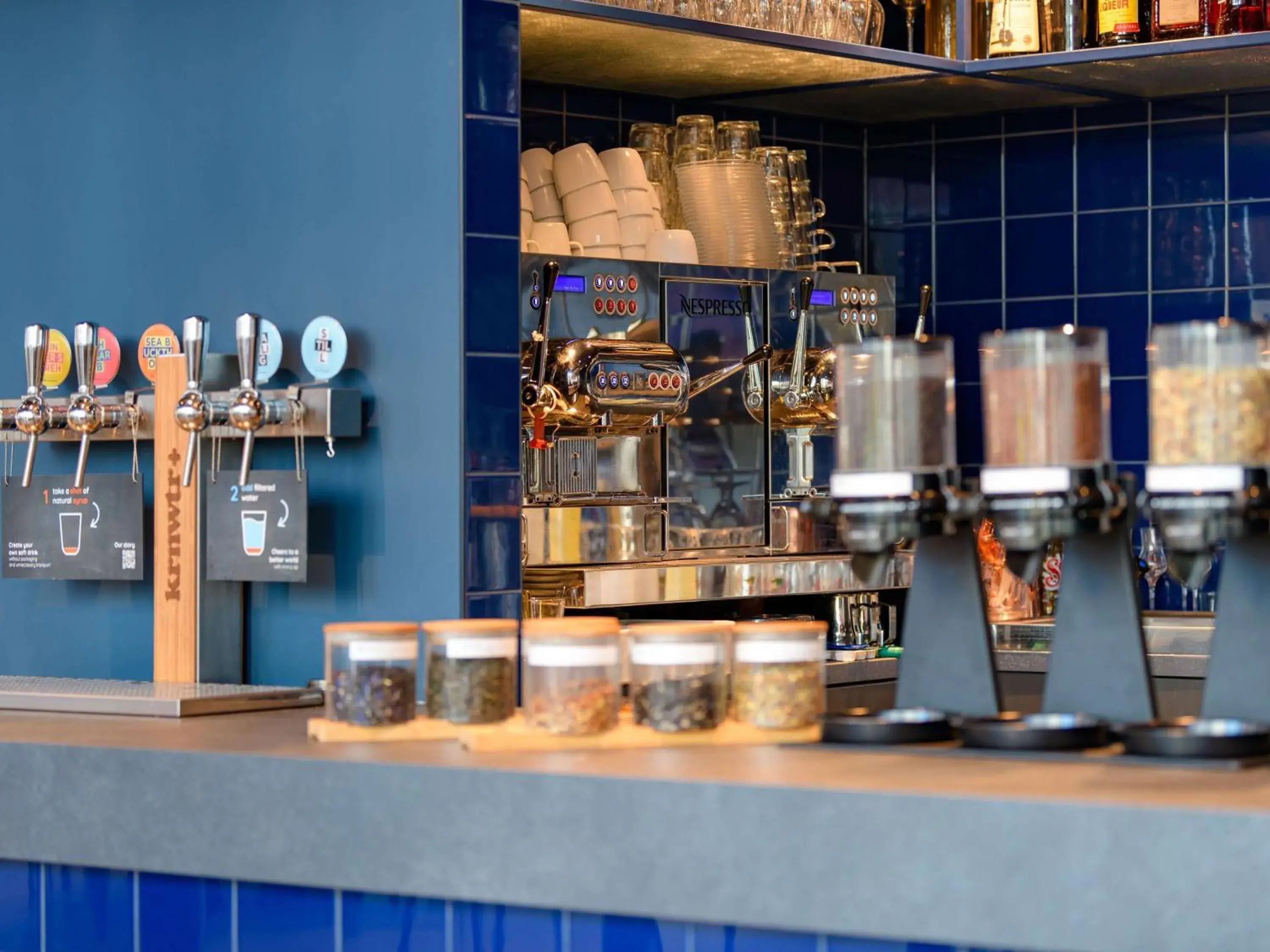 Lounge or bar in ibis Styles Rotterdam Ahoy Lounge or bar in ibis Styles Rotterdam Ahoy