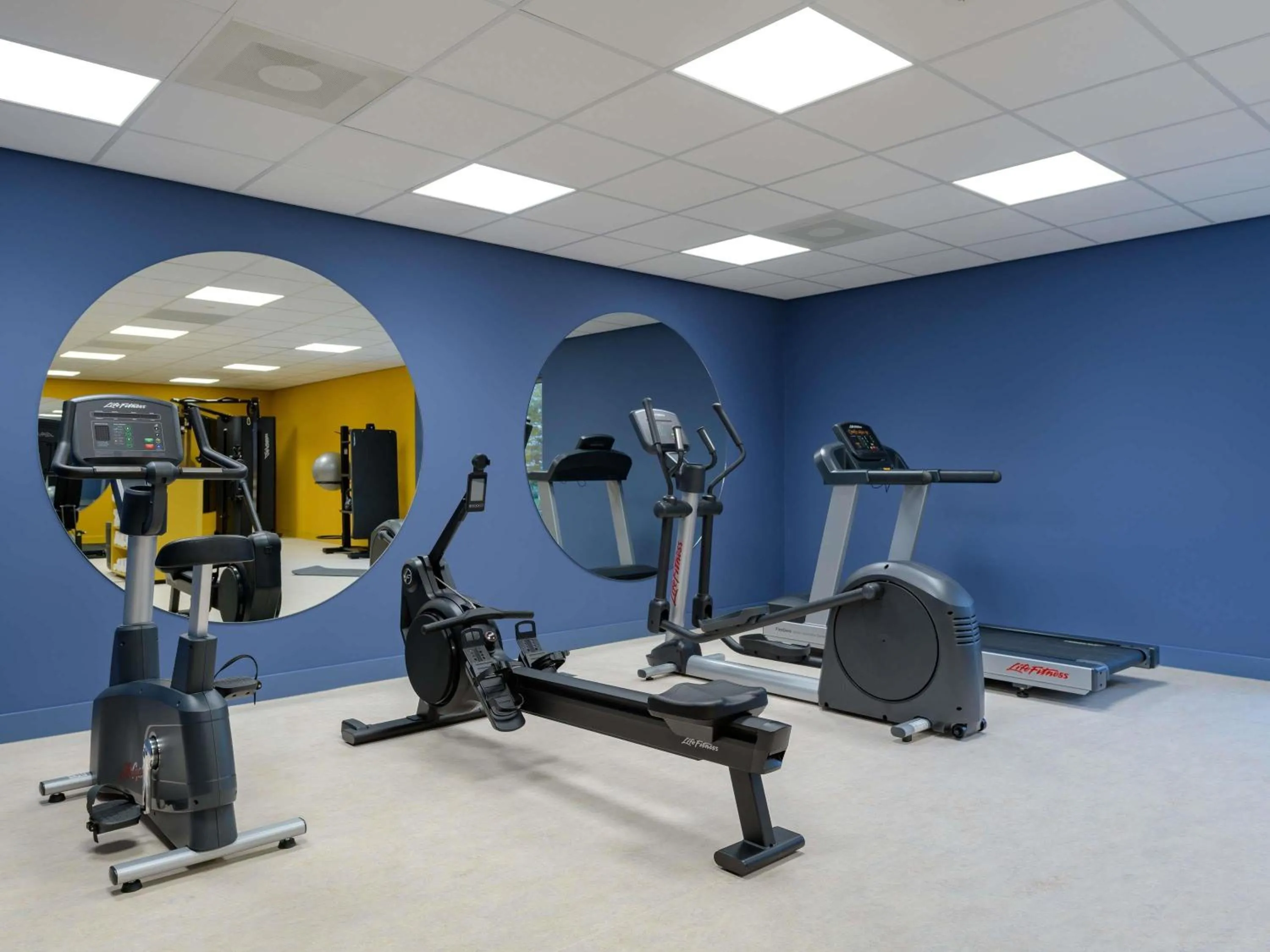 Fitness centre/facilities in ibis Styles Rotterdam Ahoy