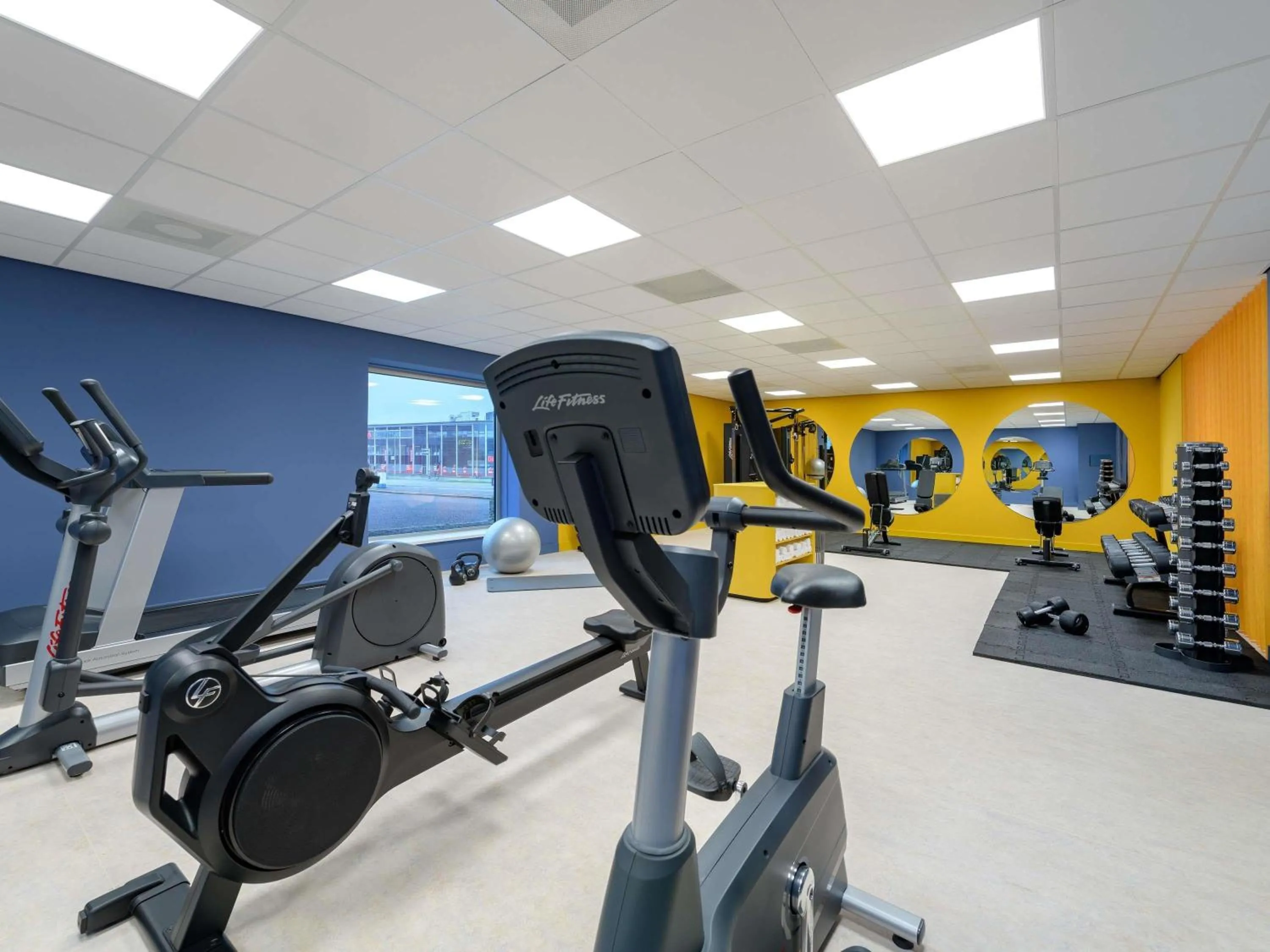 Fitness centre/facilities in ibis Styles Rotterdam Ahoy