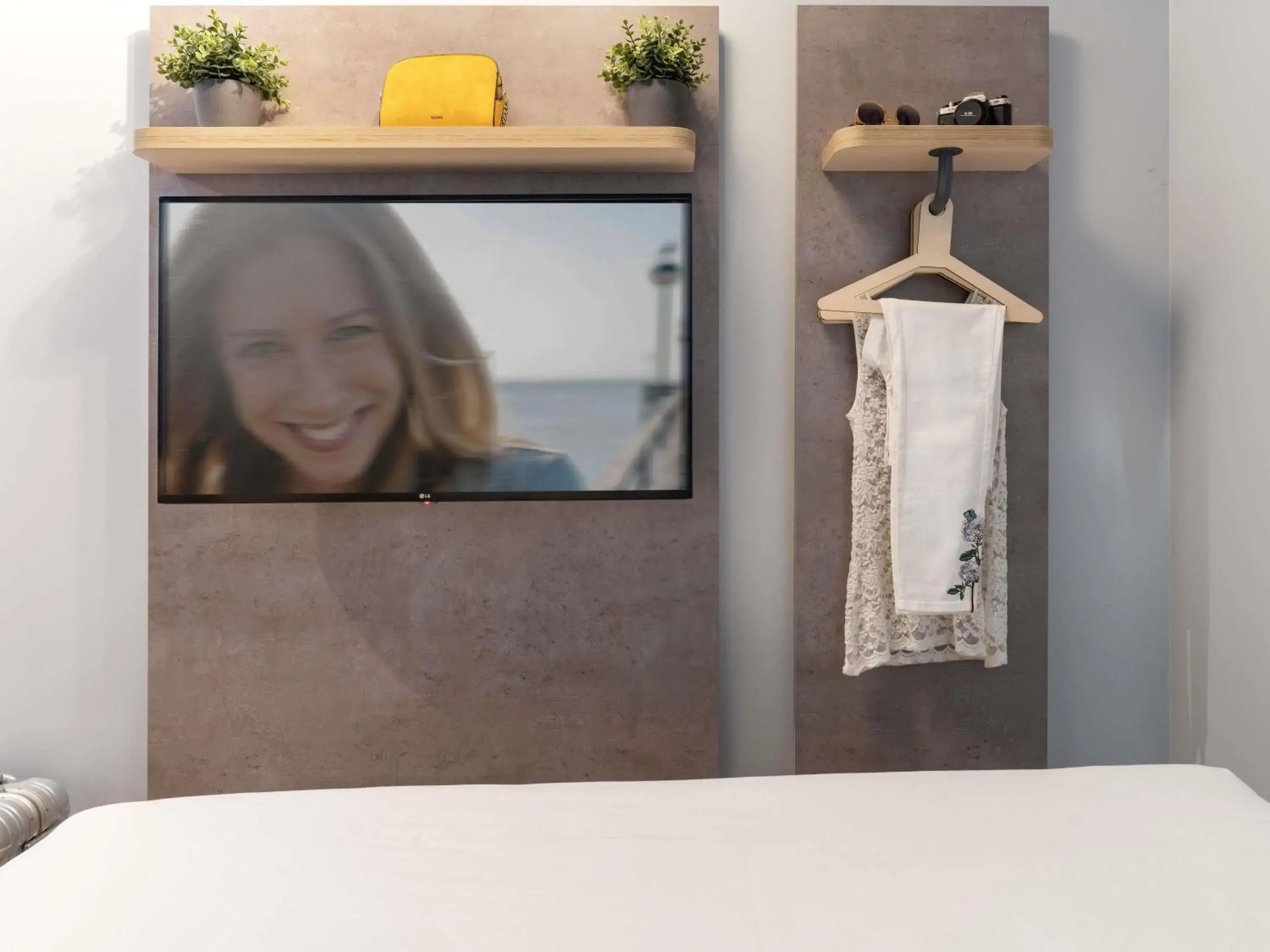 Bedroom, Bed in ibis budget Valencia Centro Puerto Bedroom, Bed in ibis budget Valencia Centro Puerto