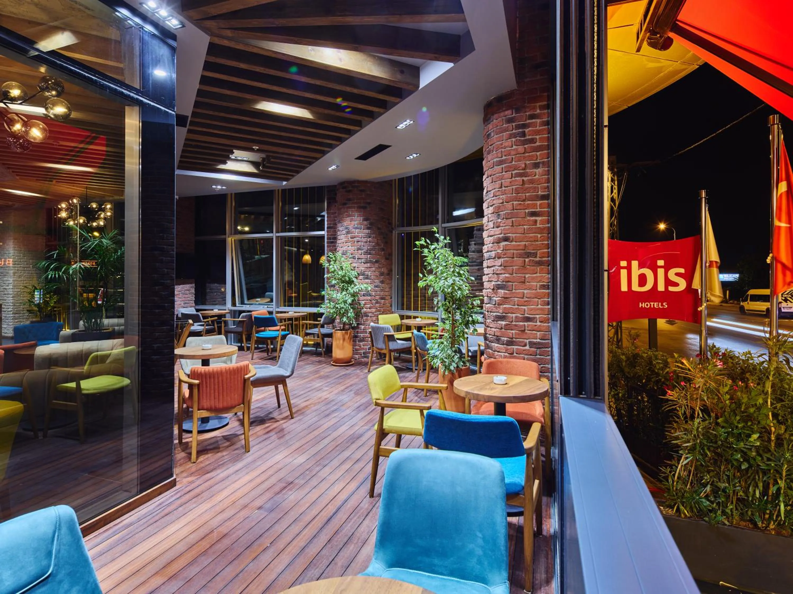 Inner courtyard view in Ibis Istanbul Airport