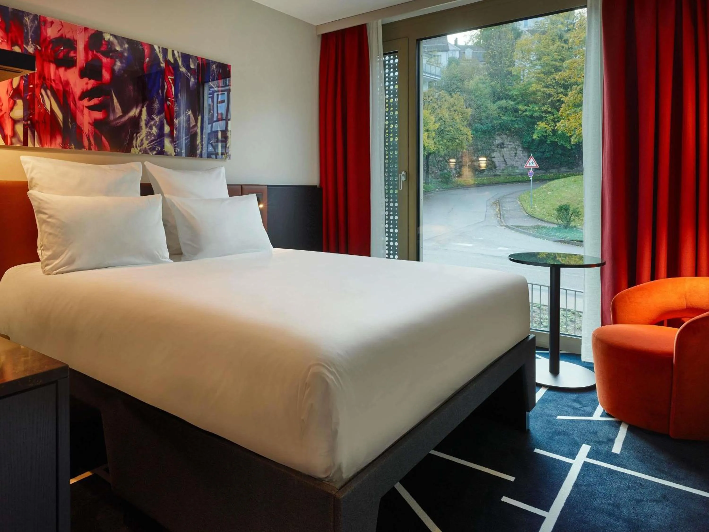 Bedroom, Bed in TRIBE Baden-Baden