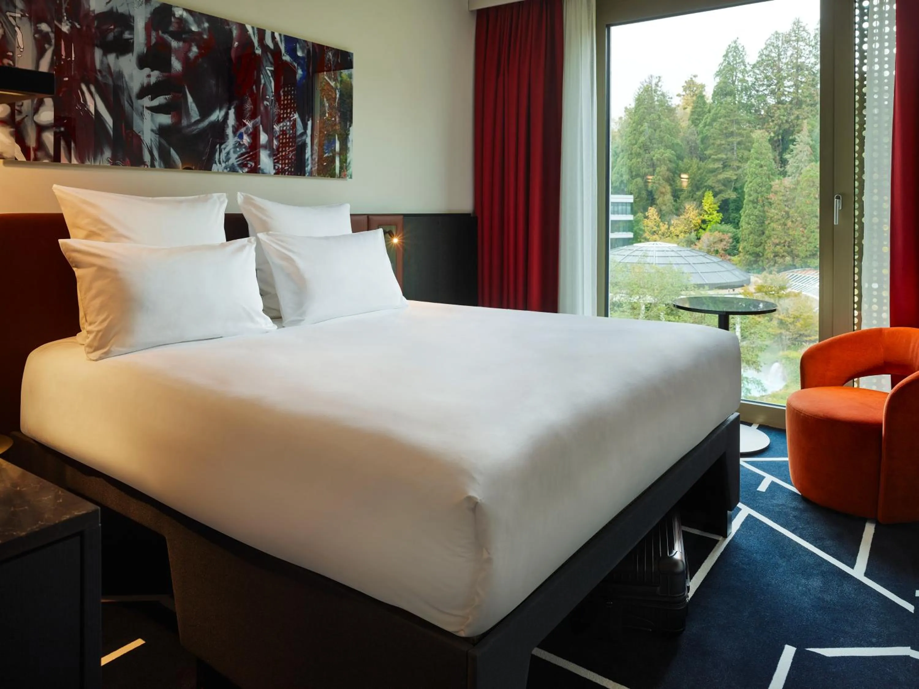 Photo of the whole room, Bed in TRIBE Baden-Baden