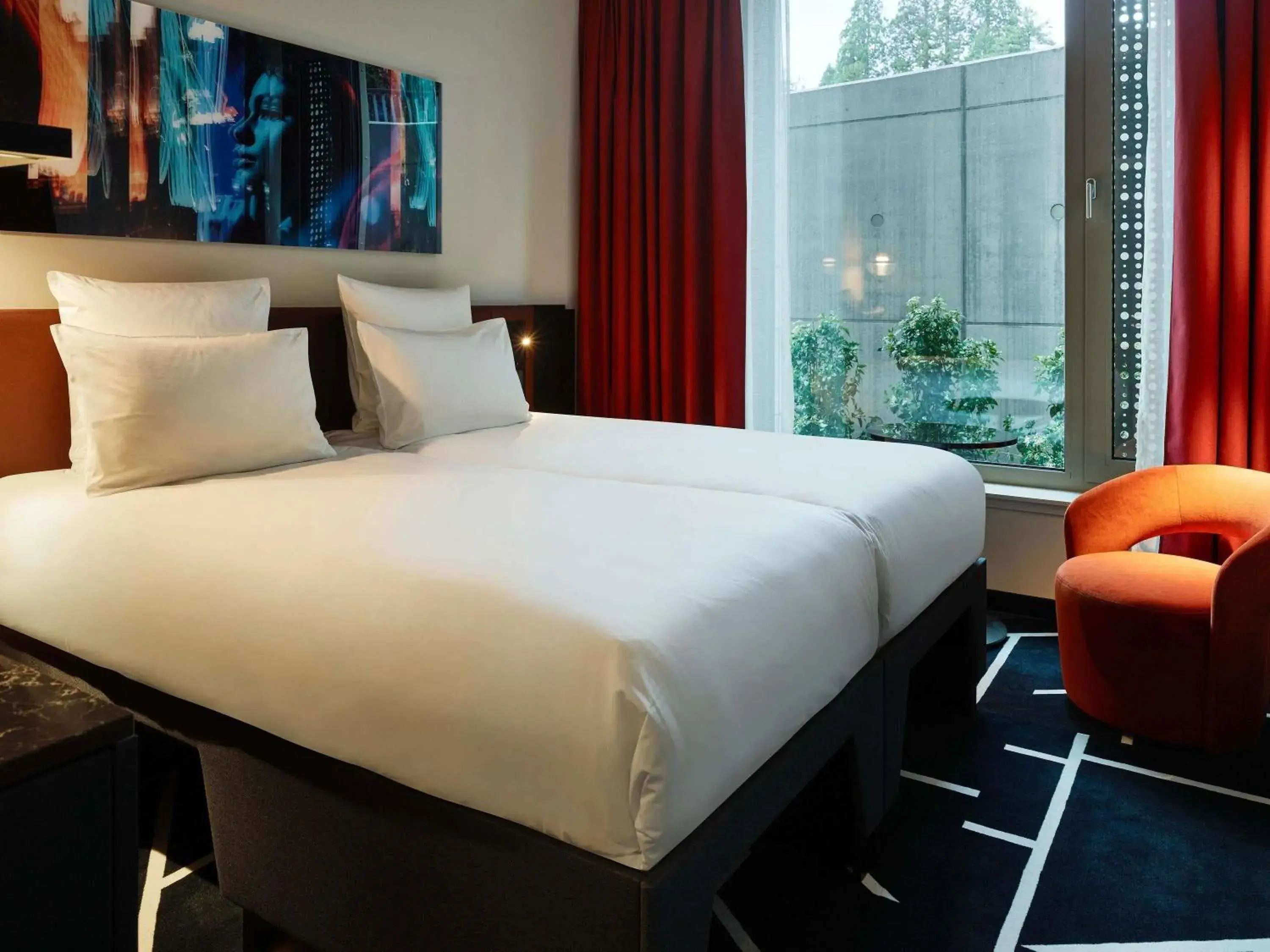 Twin Room in TRIBE Baden-Baden Twin Room in TRIBE Baden-Baden