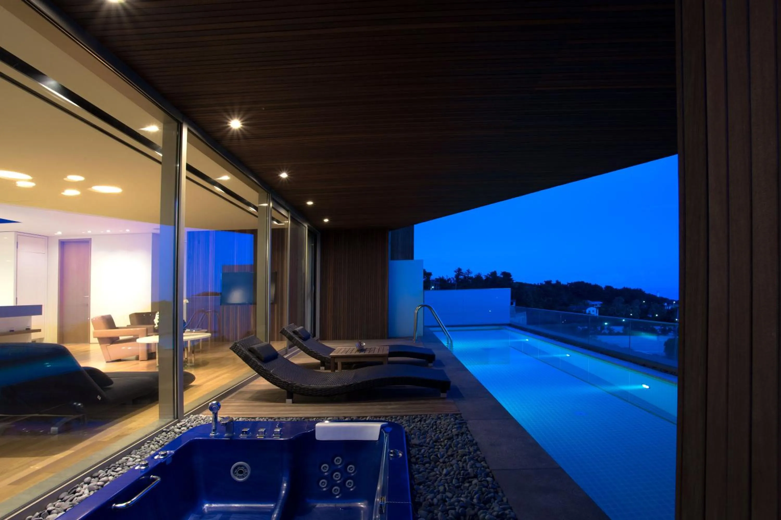 Patio in Bayhill Pool & Villa