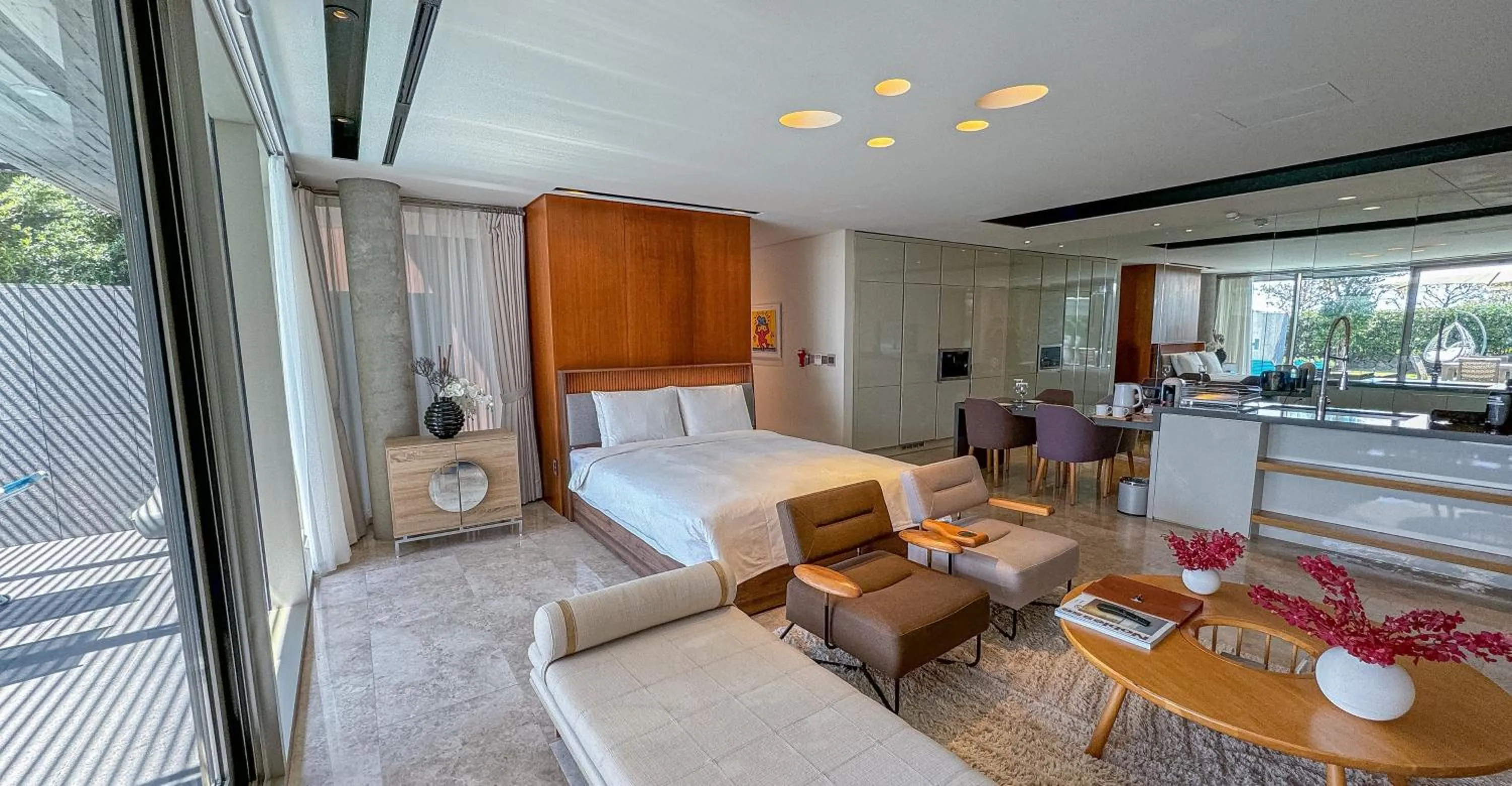 Living room in Bayhill Pool & Villa