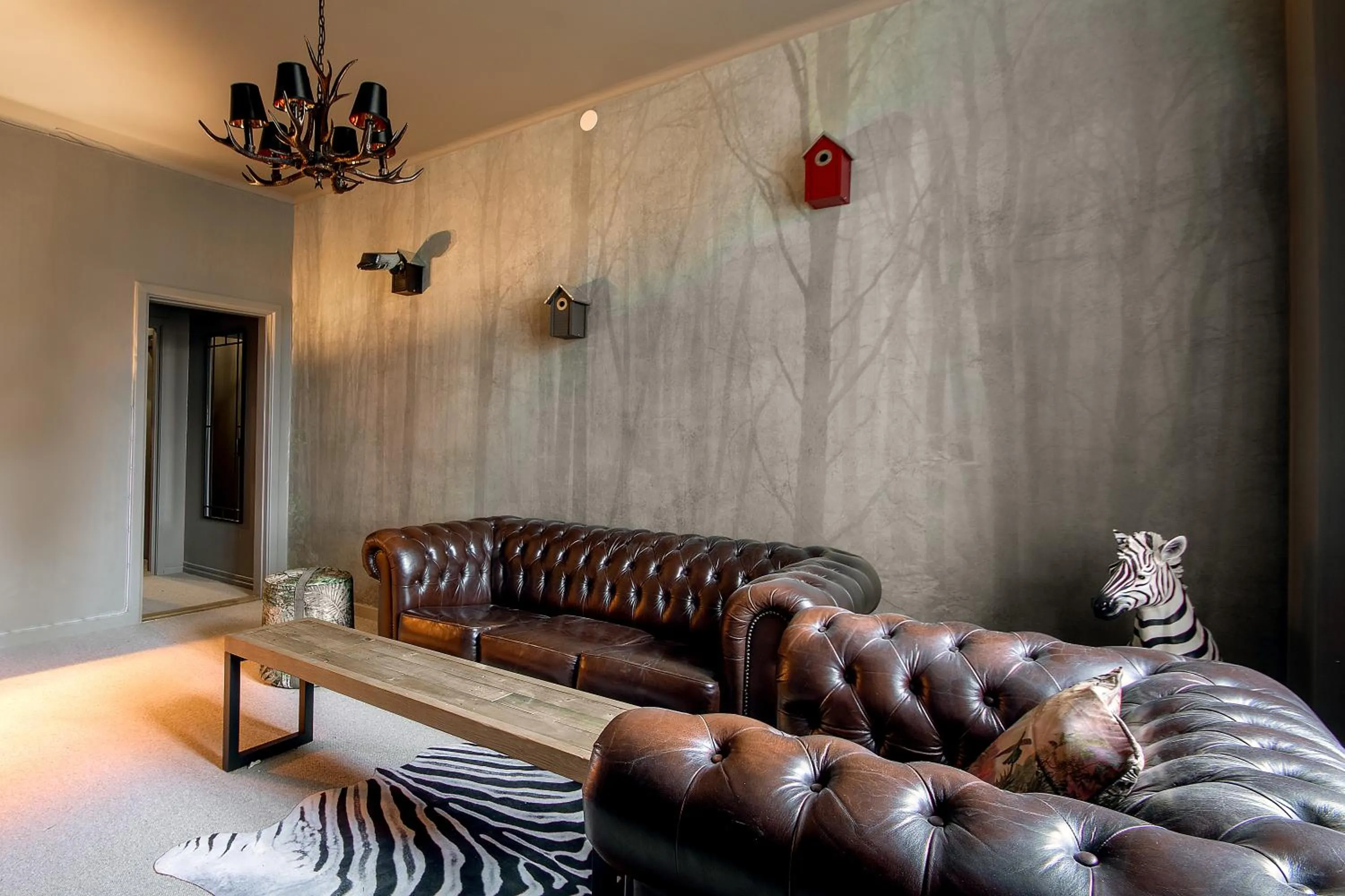 Living room in Hotel Montagne