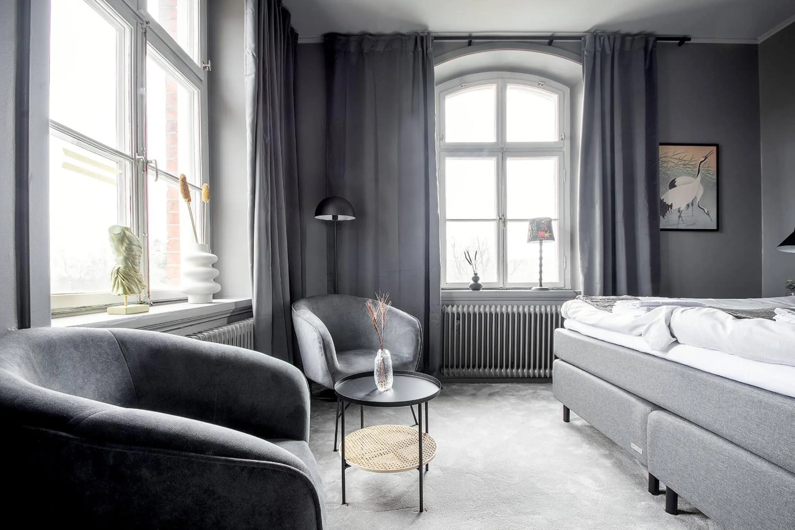 Bed in Hotel Montagne