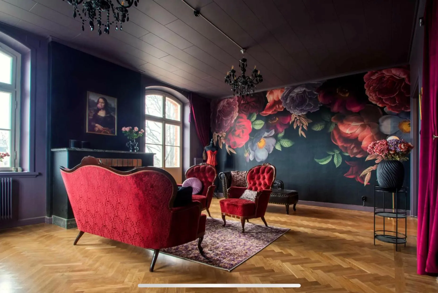 Living room in Hotel Montagne