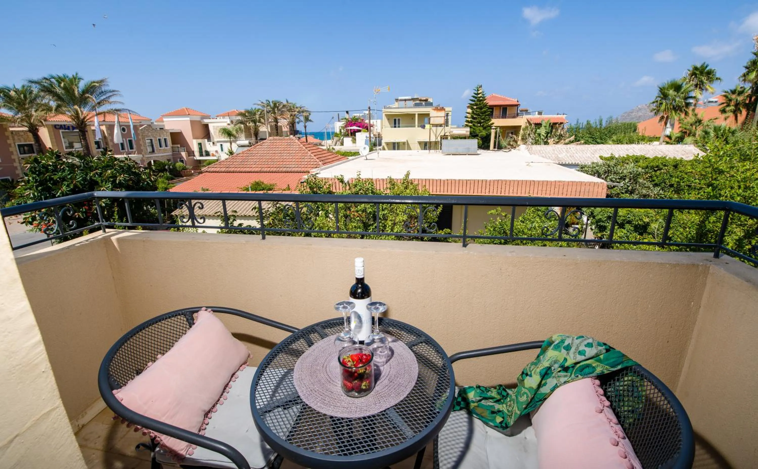 Balcony/Terrace in Evangelos Apartments