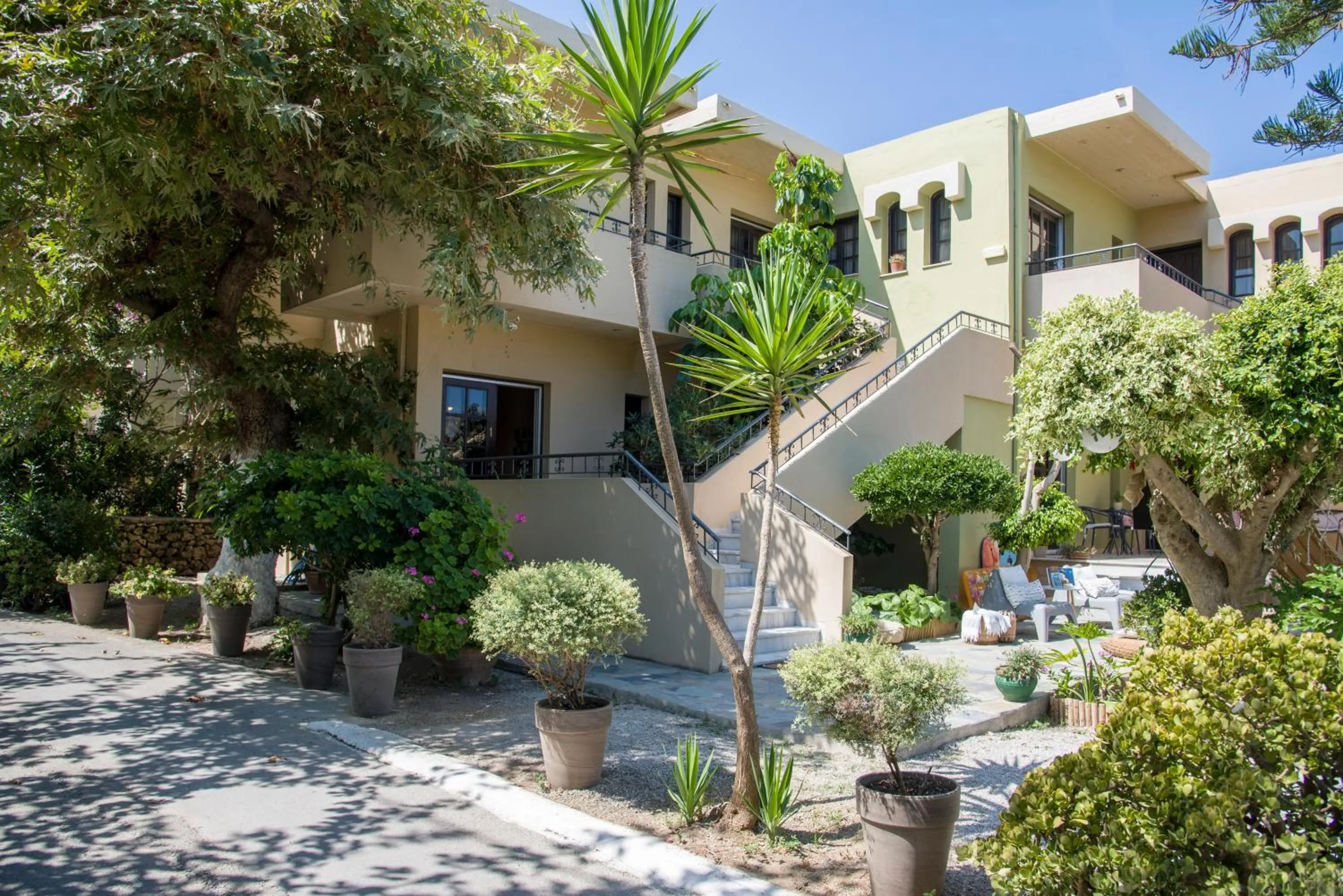 Property building in Evangelos Apartments