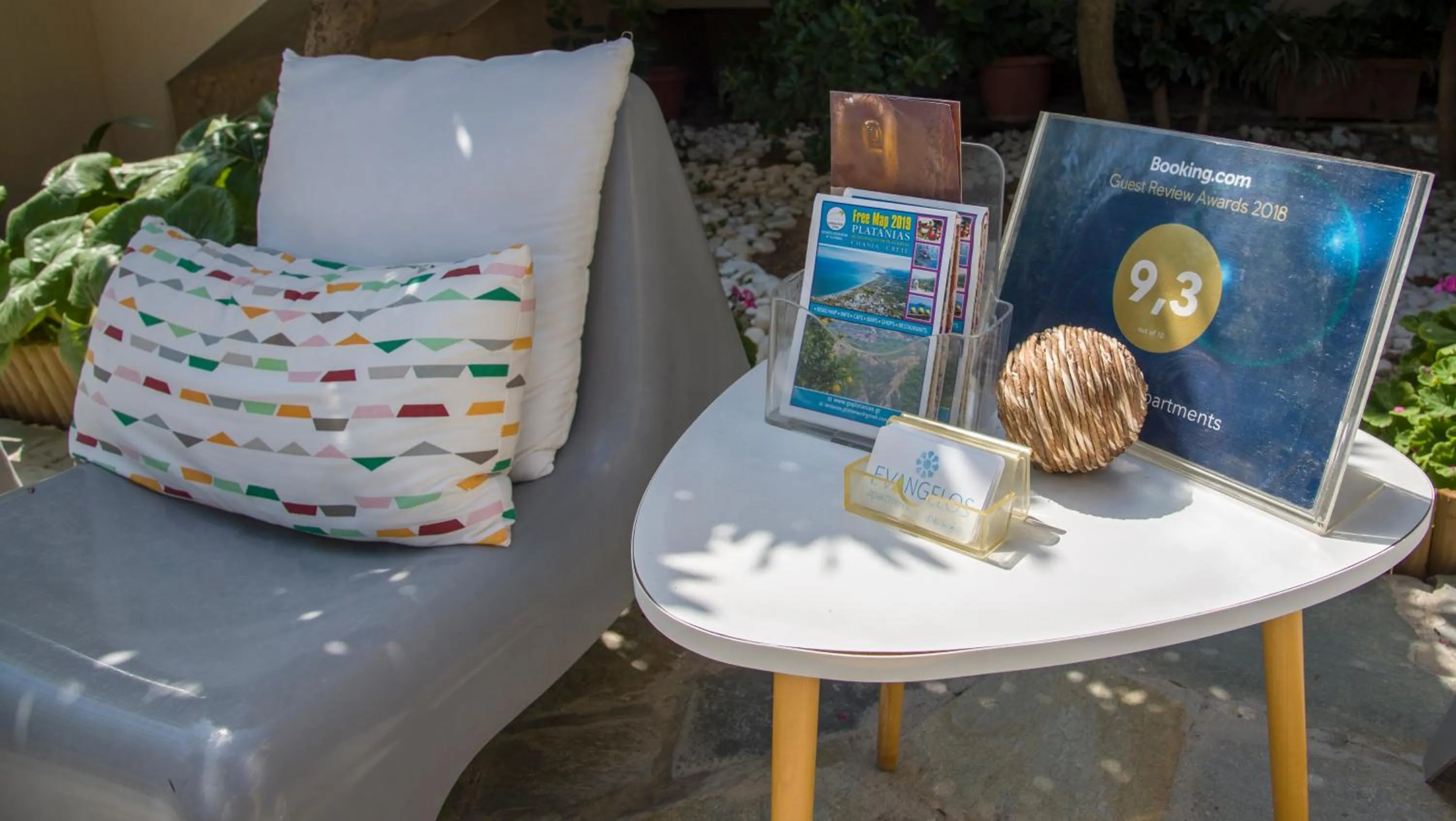 Certificate/Award in Evangelos Apartments