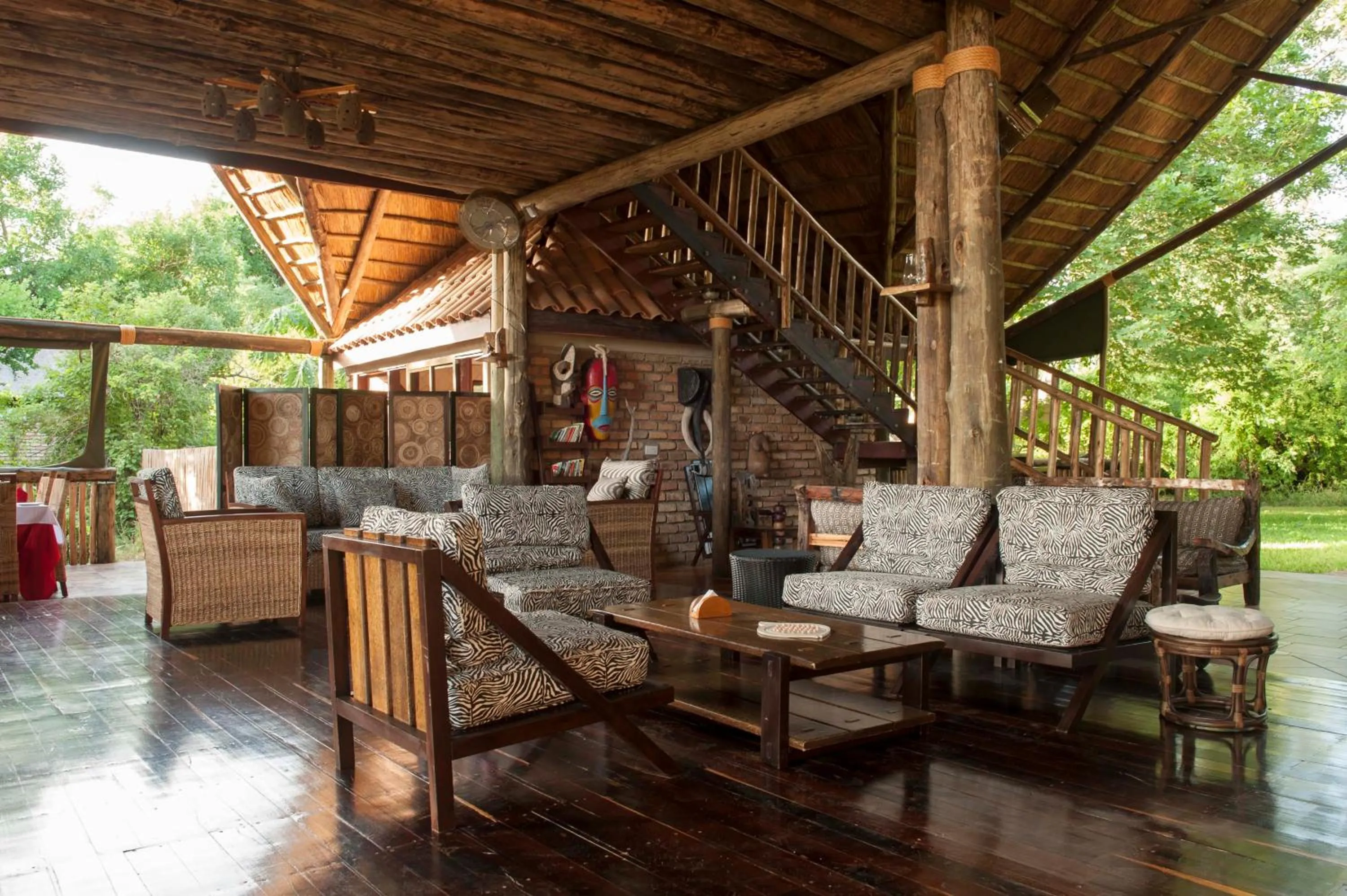 Lounge or bar in Selous Kinga Lodge