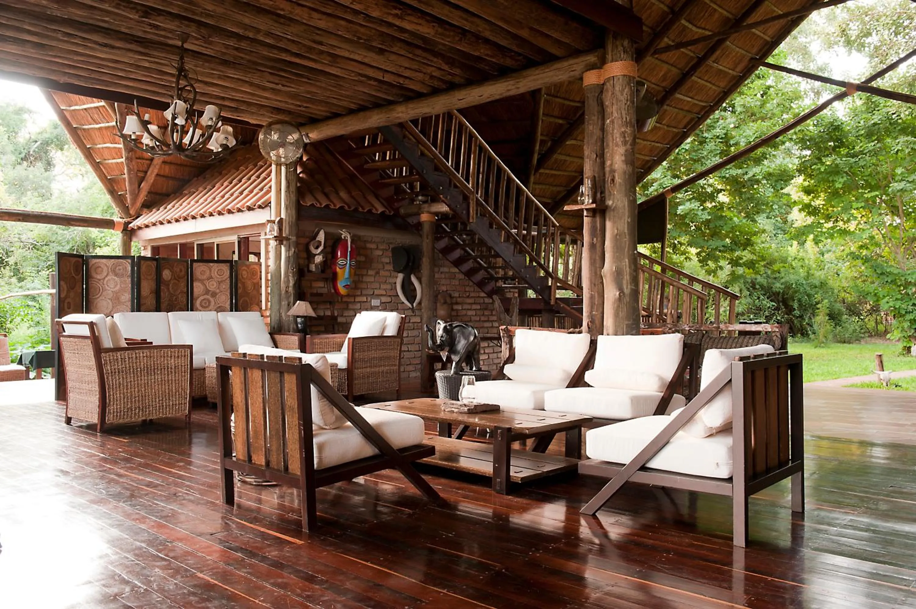 Lounge or bar in Selous Kinga Lodge