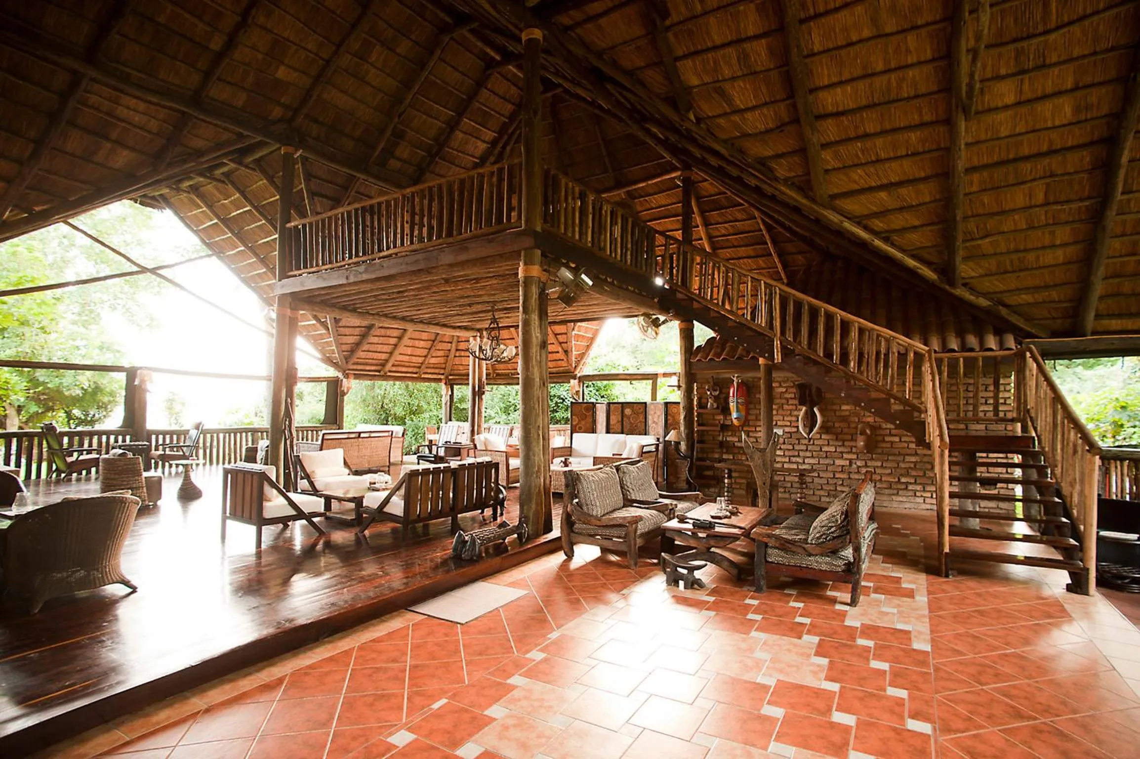 Lounge or bar in Selous Kinga Lodge