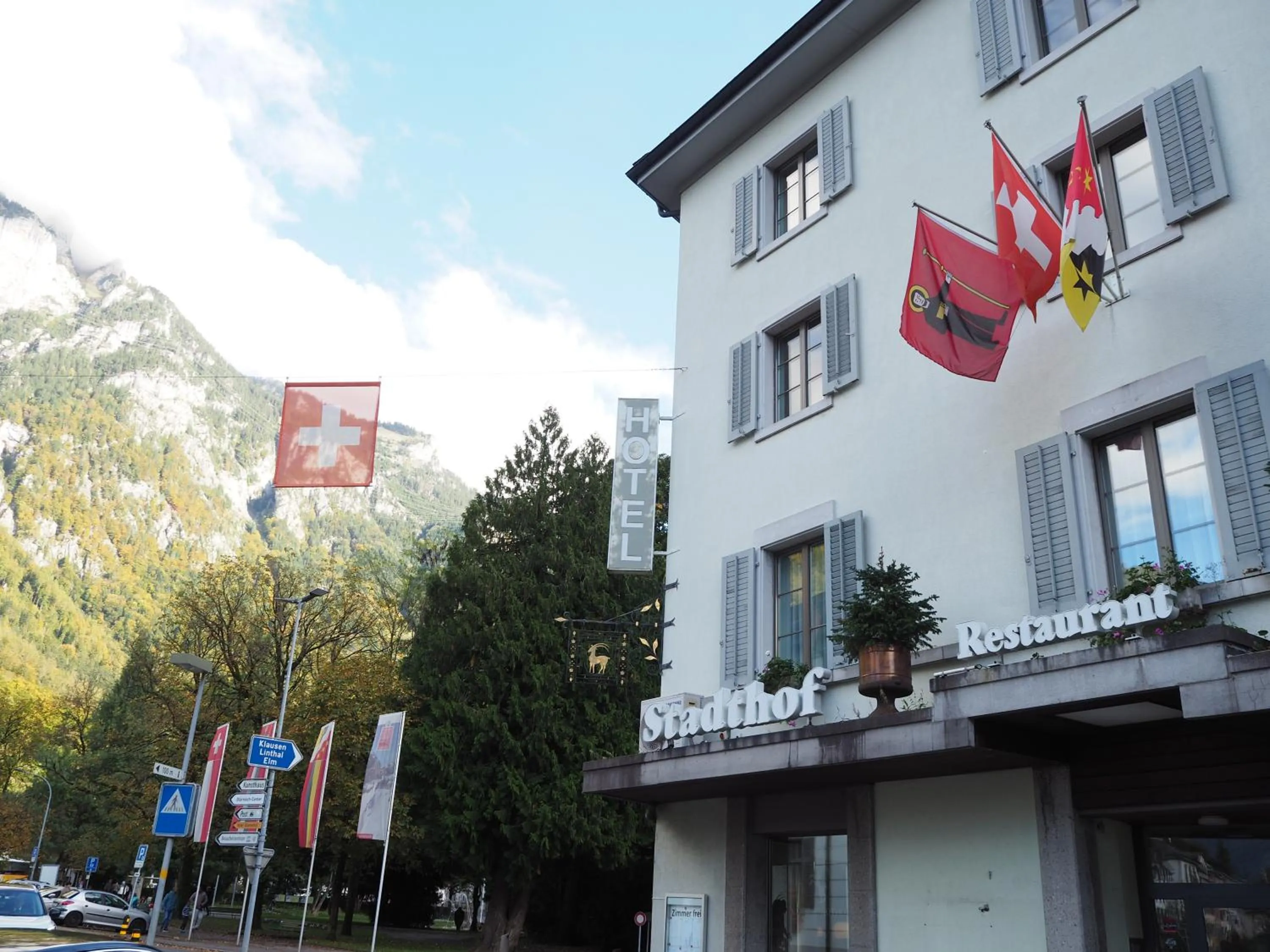 Property building in Hotel Stadthof Glarus