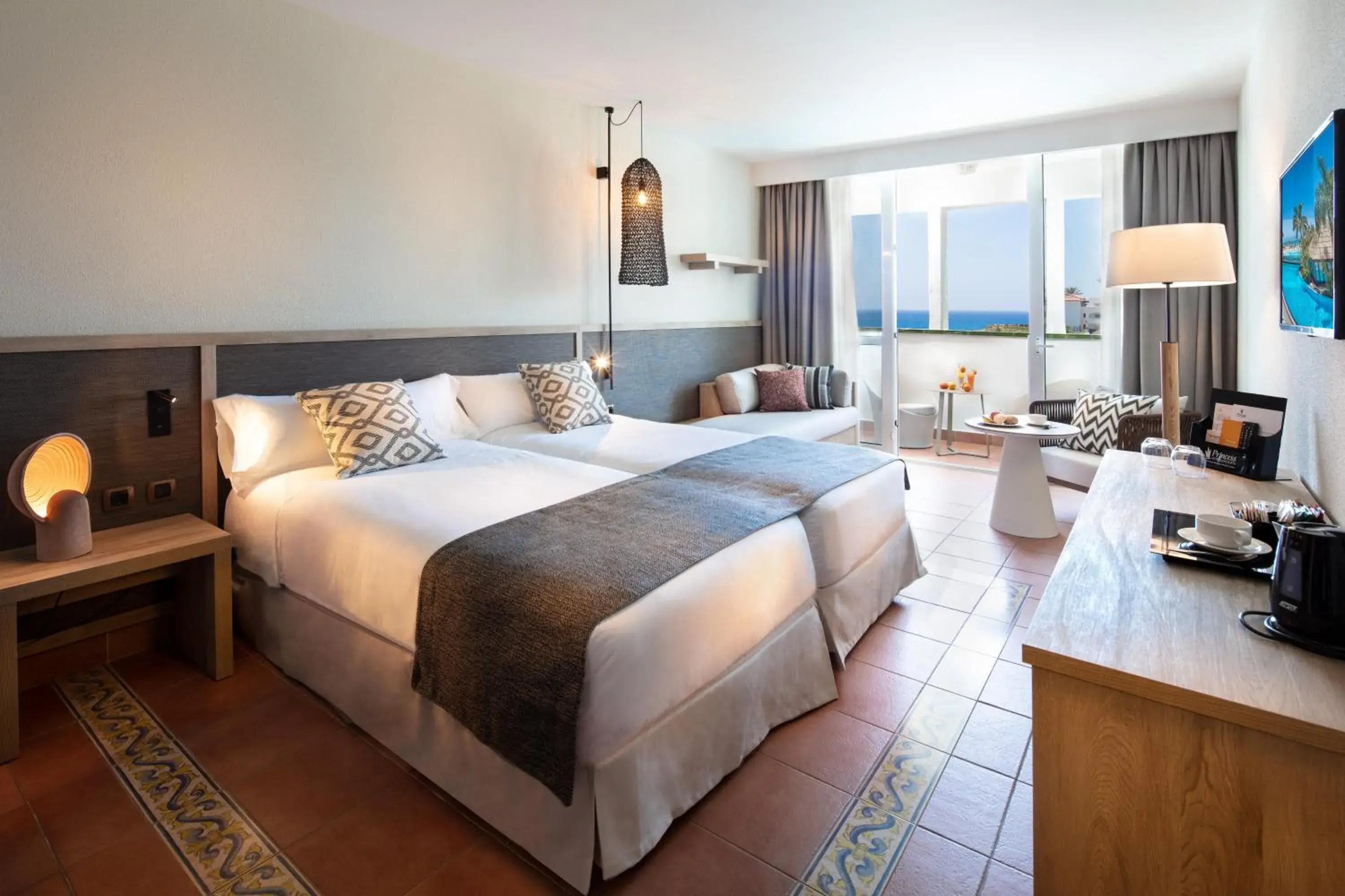 Standard Twin Room with Sea View (2 Adults) in Fuerteventura Princess Standard Twin Room with Sea View (2 Adults) in Fuerteventura Princess