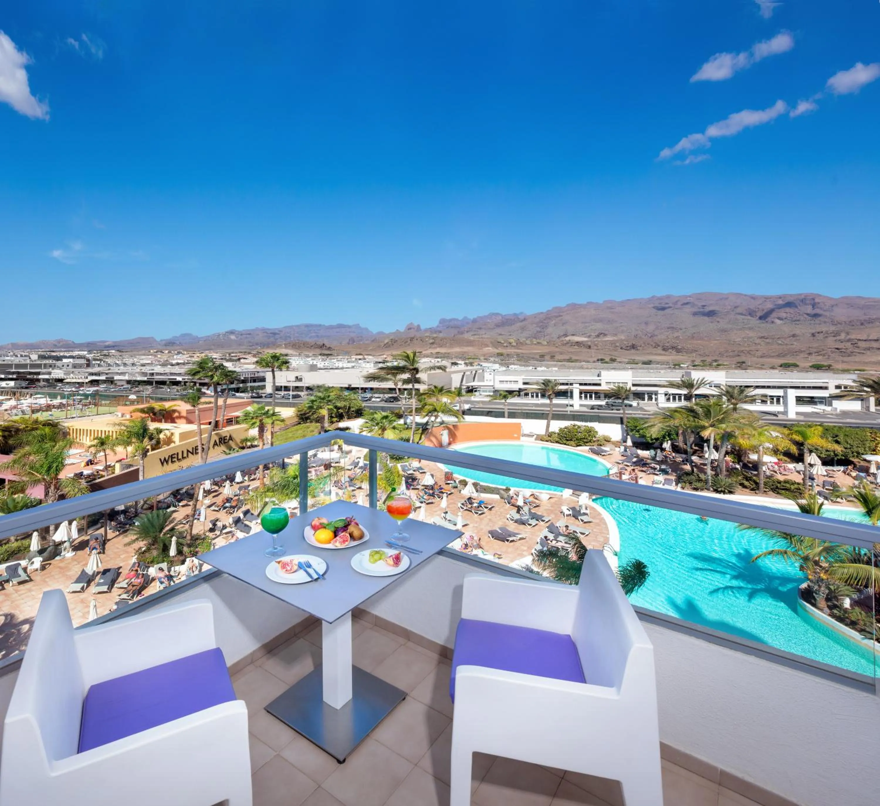 Balcony/Terrace in Hotel Gran Canaria Princess - Adults Only