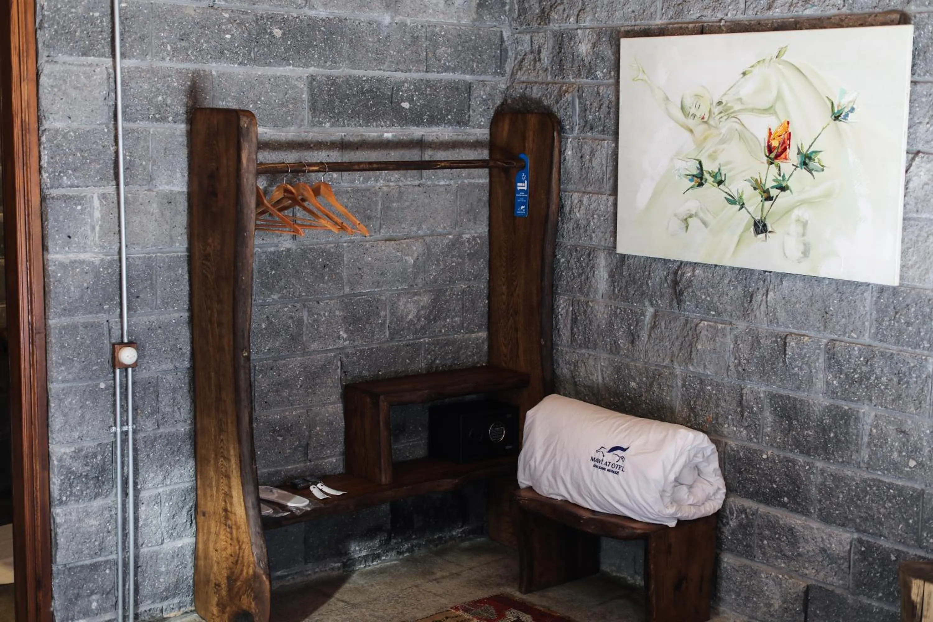 safe in MAVİ AT HOTEL Blue Horse