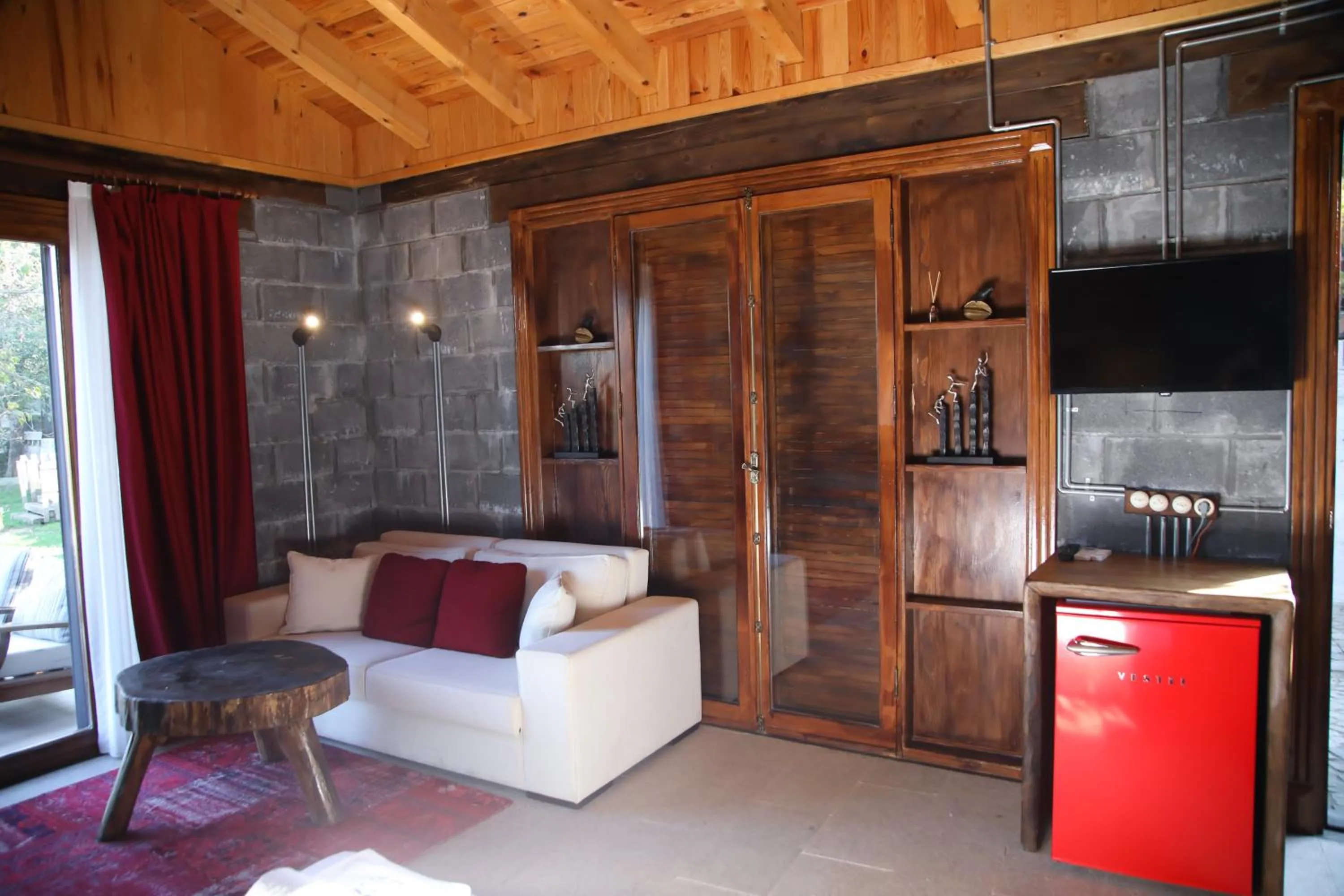 TV and multimedia in MAVİ AT HOTEL Blue Horse